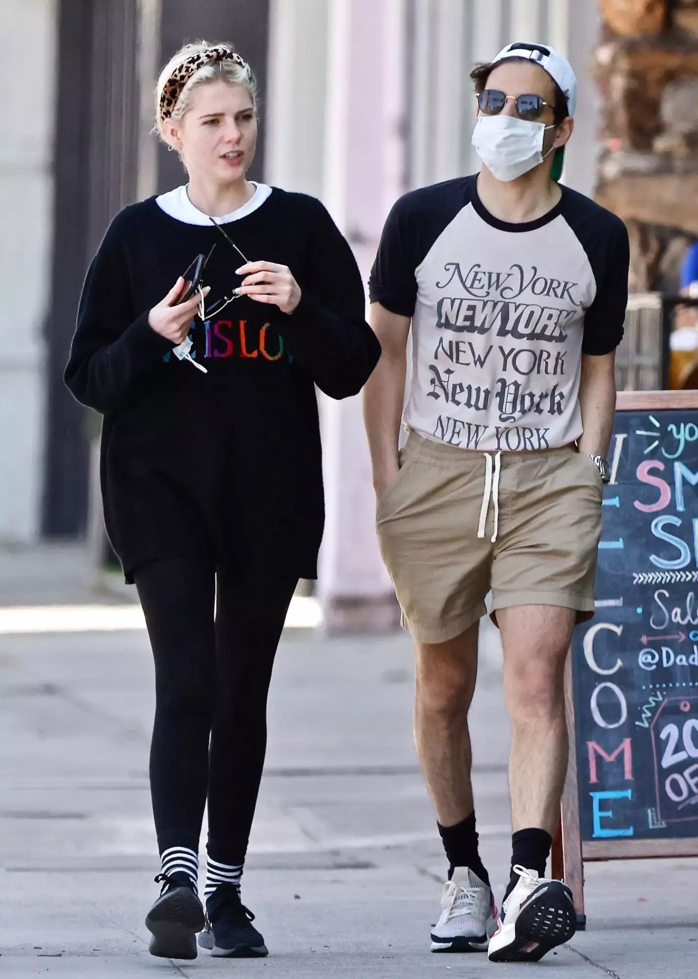 <em>EXCLUSIVE</em> Actor Rami Malek and Lucy Boynton go shopping