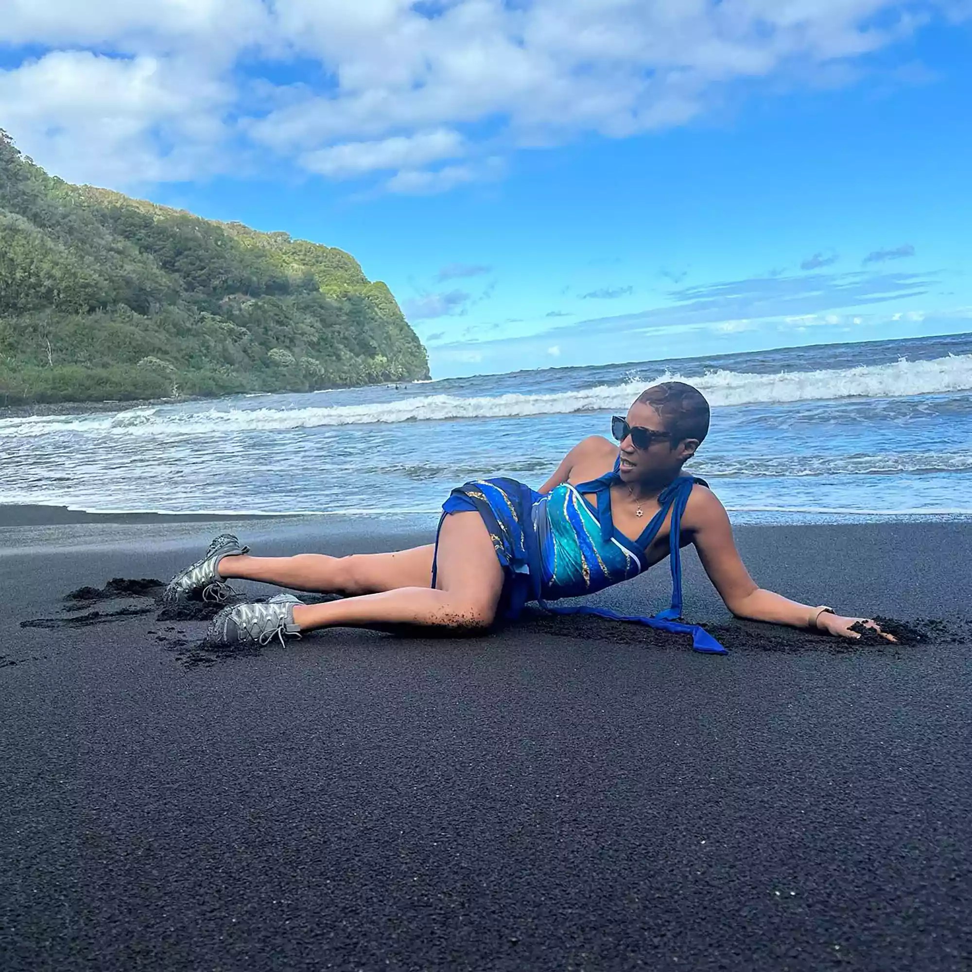 Tiffany Haddish Poses for &lsquo;Silly&rsquo; Swimsuit Photoshoot in Hawaii.