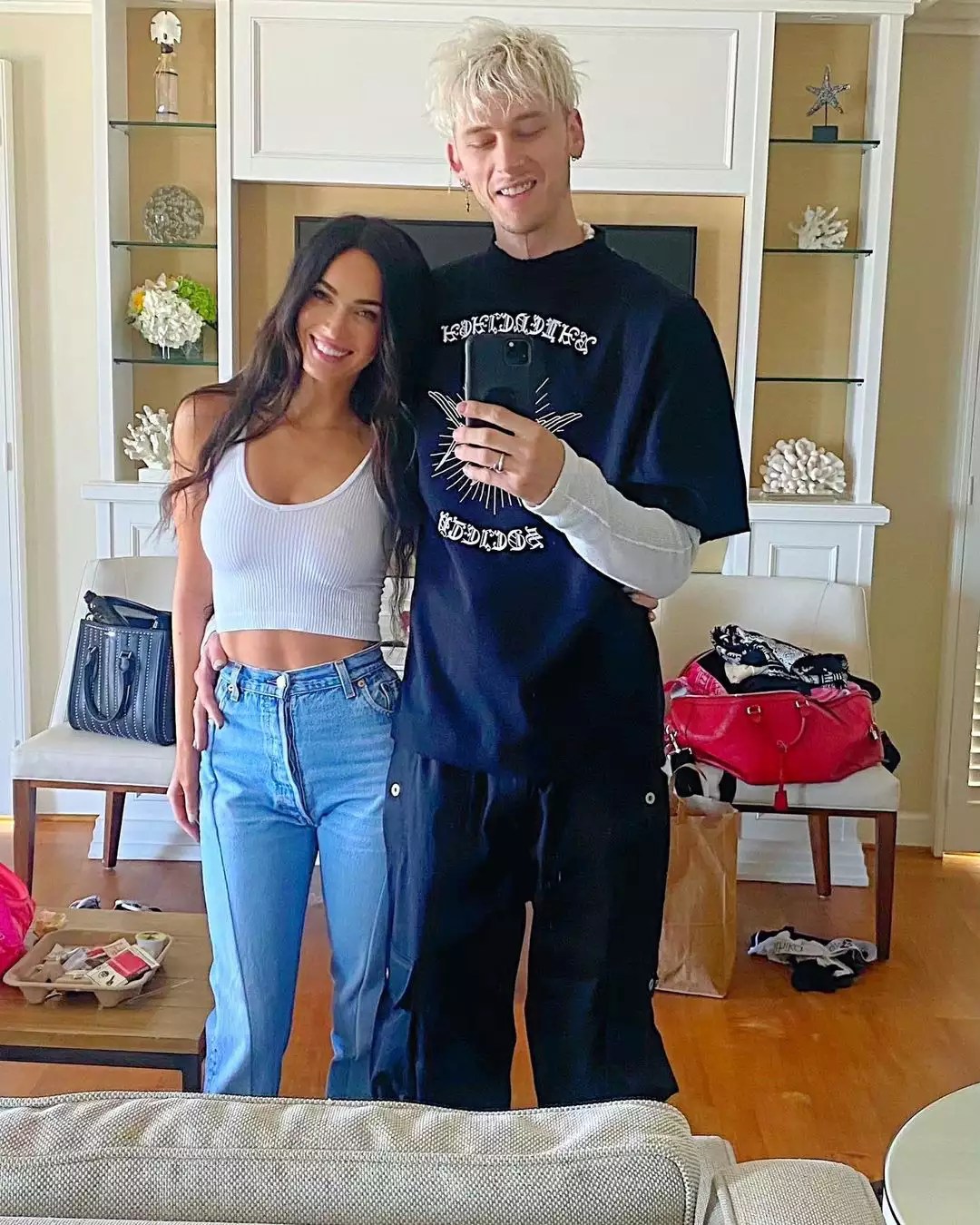 Machine Gun Kelly and Megan Fox