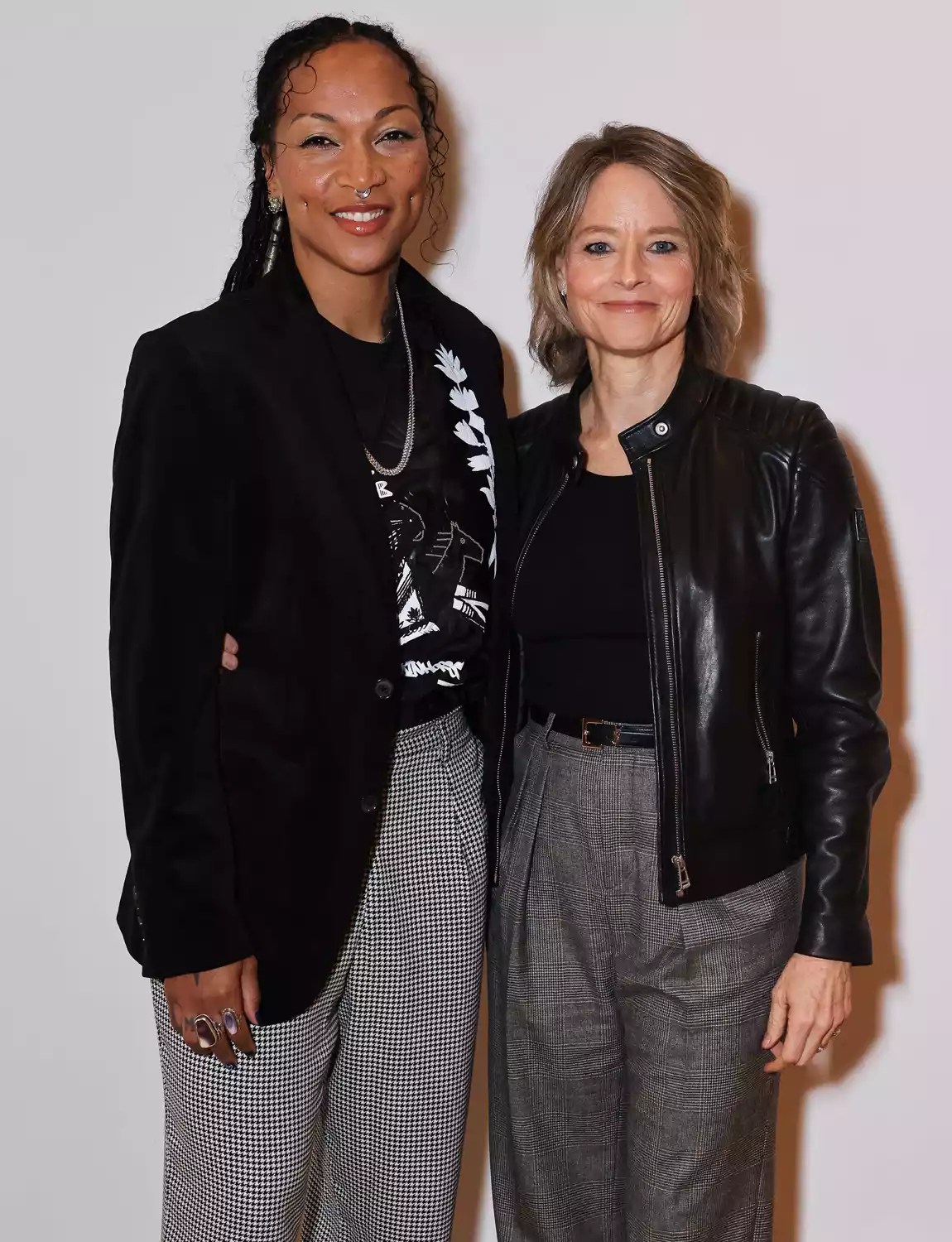 Kali Reis and Jodie Foster attend the finale screening and Q&amp;A for &ldquo;True Detective: Night Country&rdquo; at BAFTA Piccadilly on February 14, 2024 in London, England