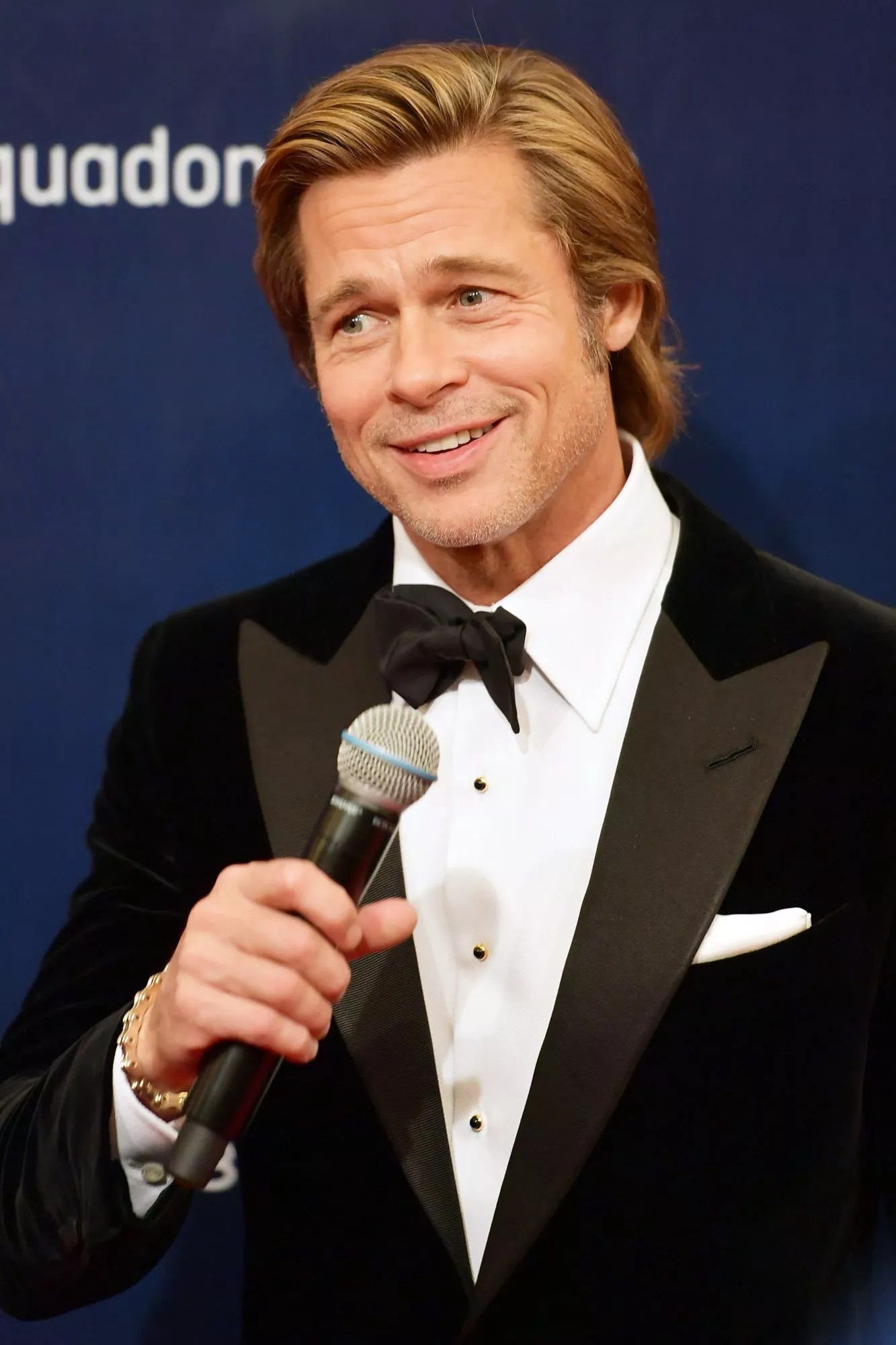 Brad Pitt Attends Breitling Squadona Mission Event In Beijing