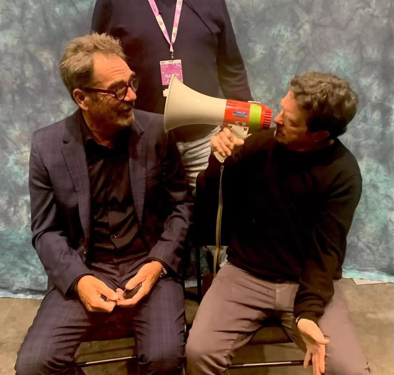 Michael J. Fox Recreated 2 Iconic Moment from Back to the Future with Huey Lewis and James Tolkan