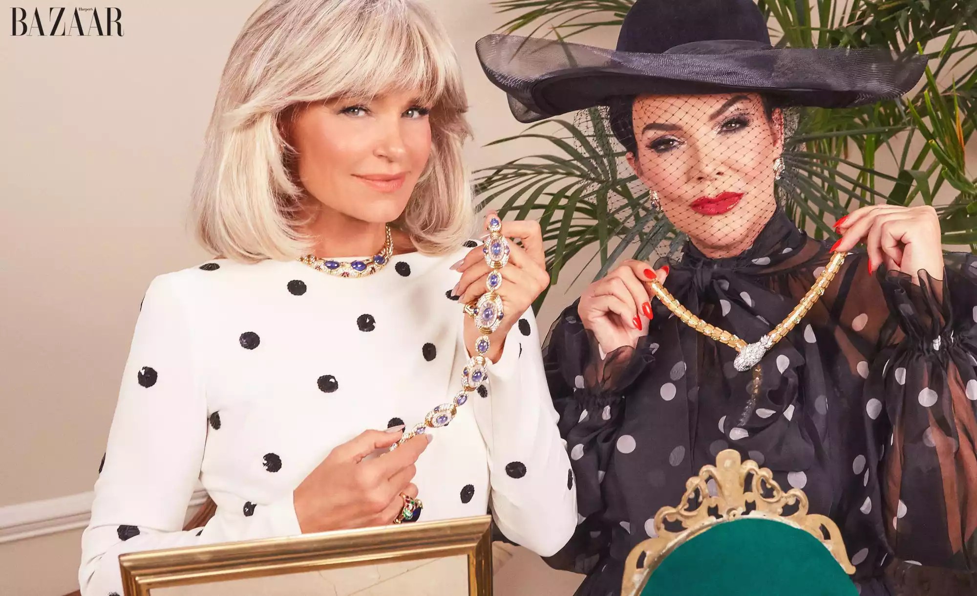 Kris Jenner and Yolanda Hadid