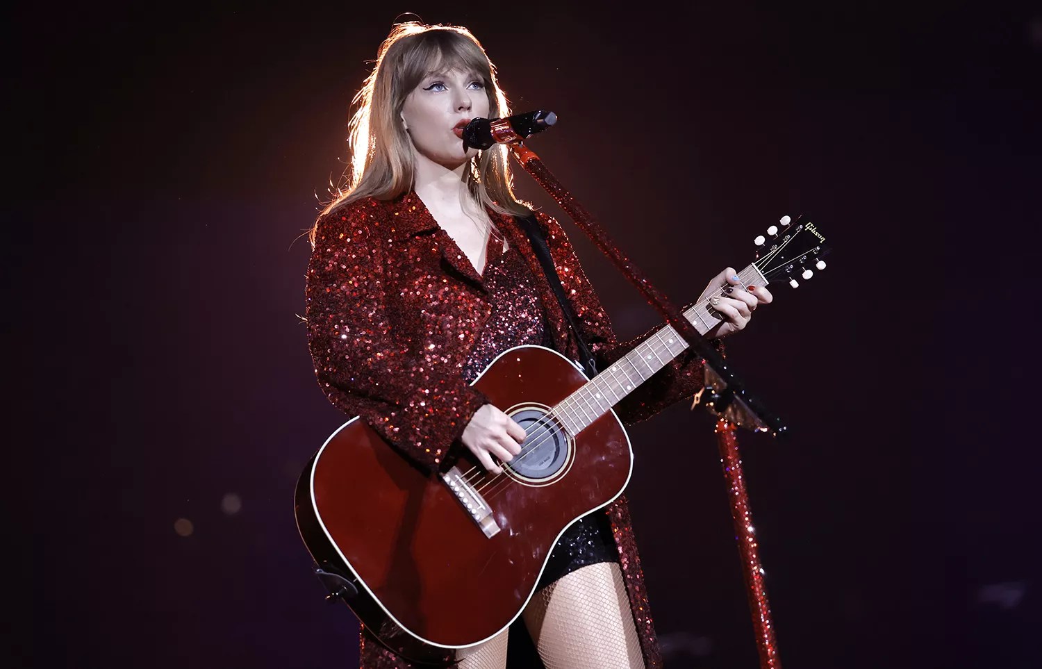Taylor Swift performs onstage for the opening night of &ldquo;Taylor Swift | The Eras Tour&rdquo;