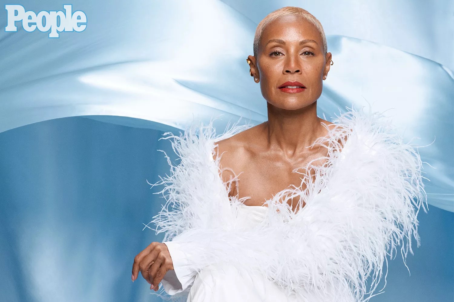 Jada Pinkett Smith photographed at MILK Studios in Los Angeles on September 7, 2023.