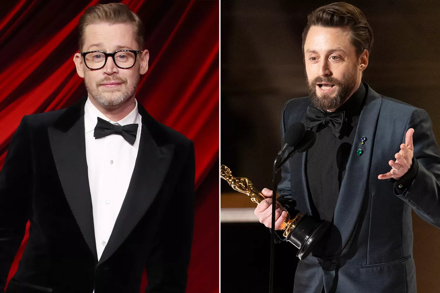 Macaulay Culkin; KIERAN CULKIN 2025 Oscars
