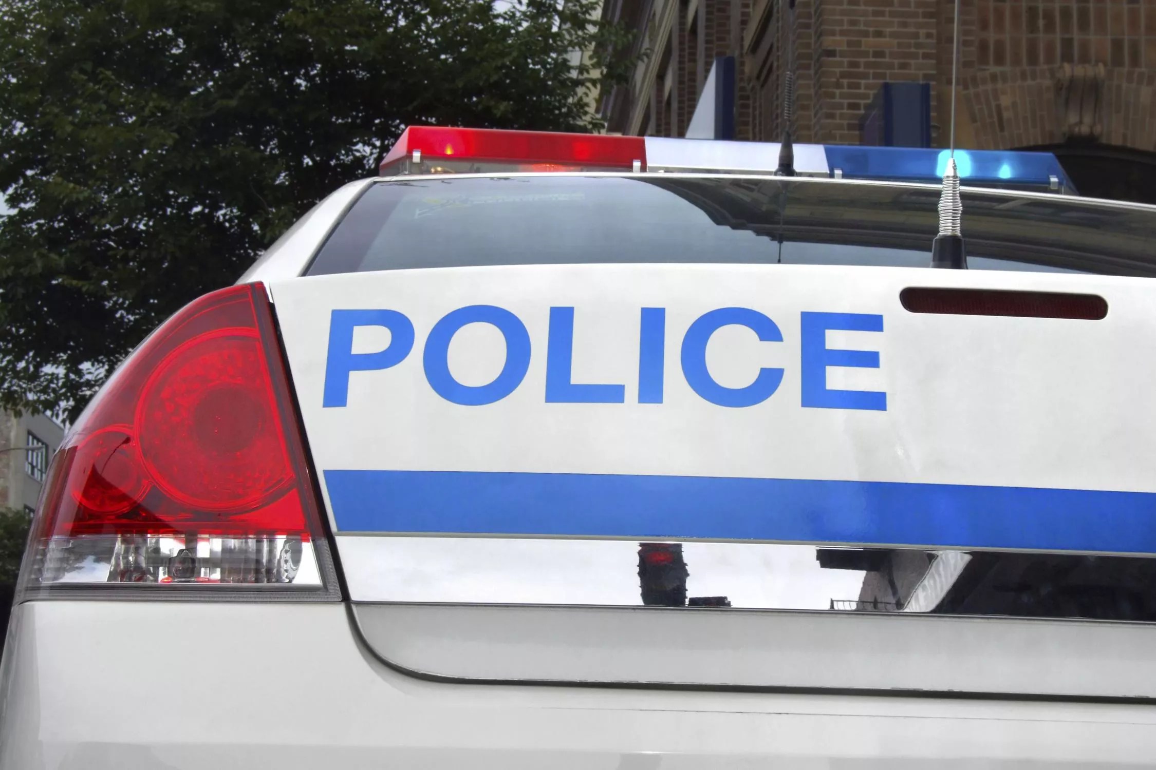 A picture of a police car