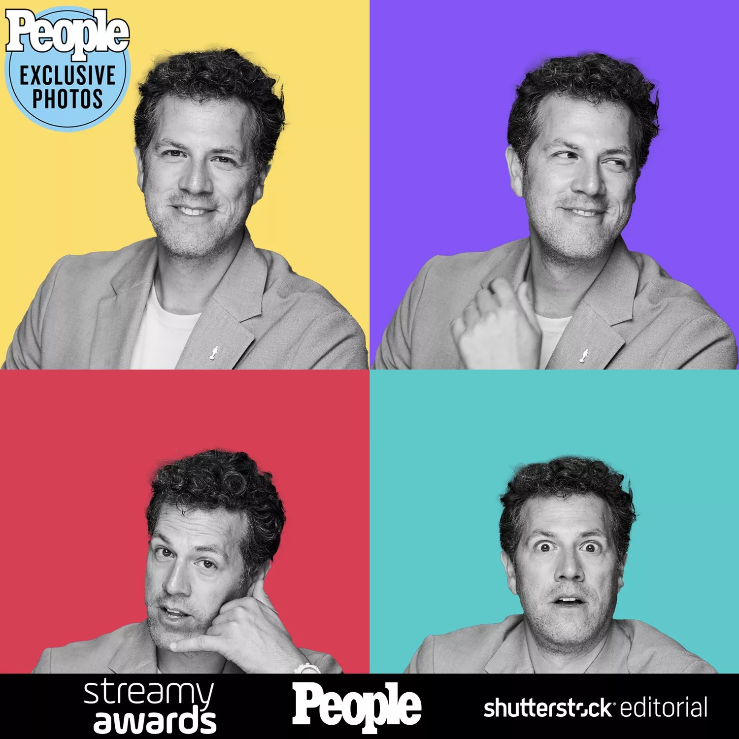 Drew Baldwin Streamy Awards photo booth.