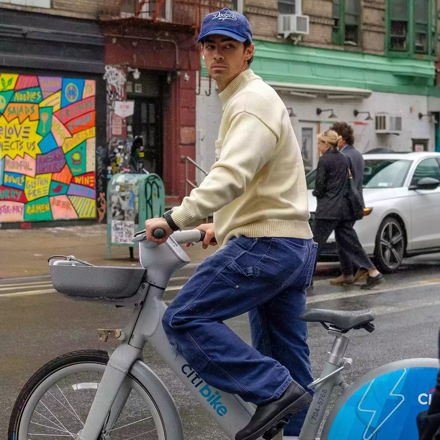 Joe Jonas Bike Bicycle New York 09 25 23