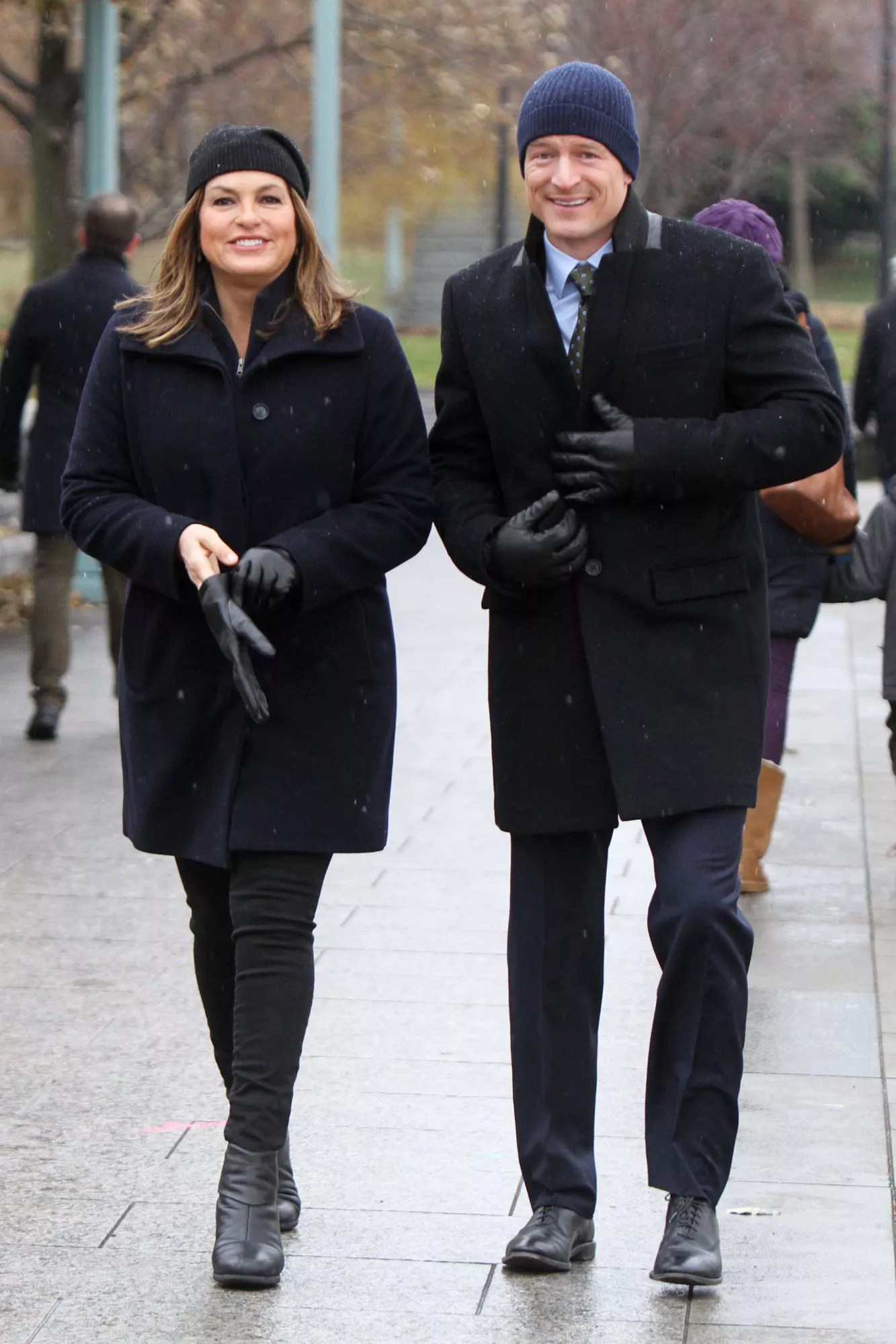 Celebrity Sightings In New York - December 13, 2018