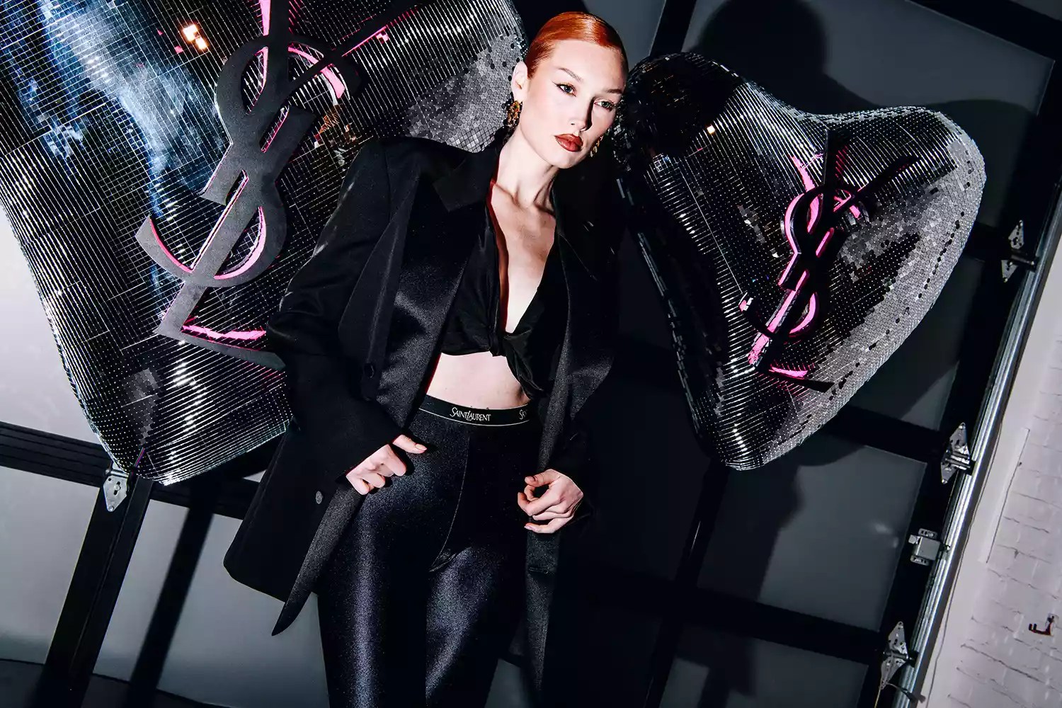 Meredith Duxbury at YSL&rsquo;s Celebration of Candy Glaze