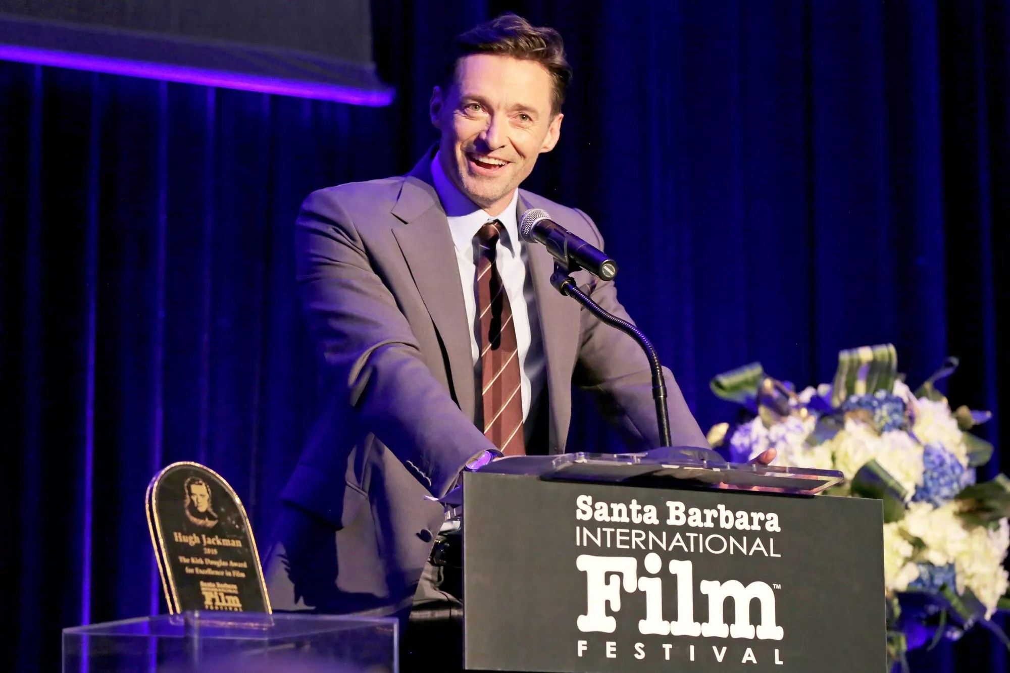 Santa Barbara International Film Festivals Kirk Douglas Award Honoring Hugh Jackman