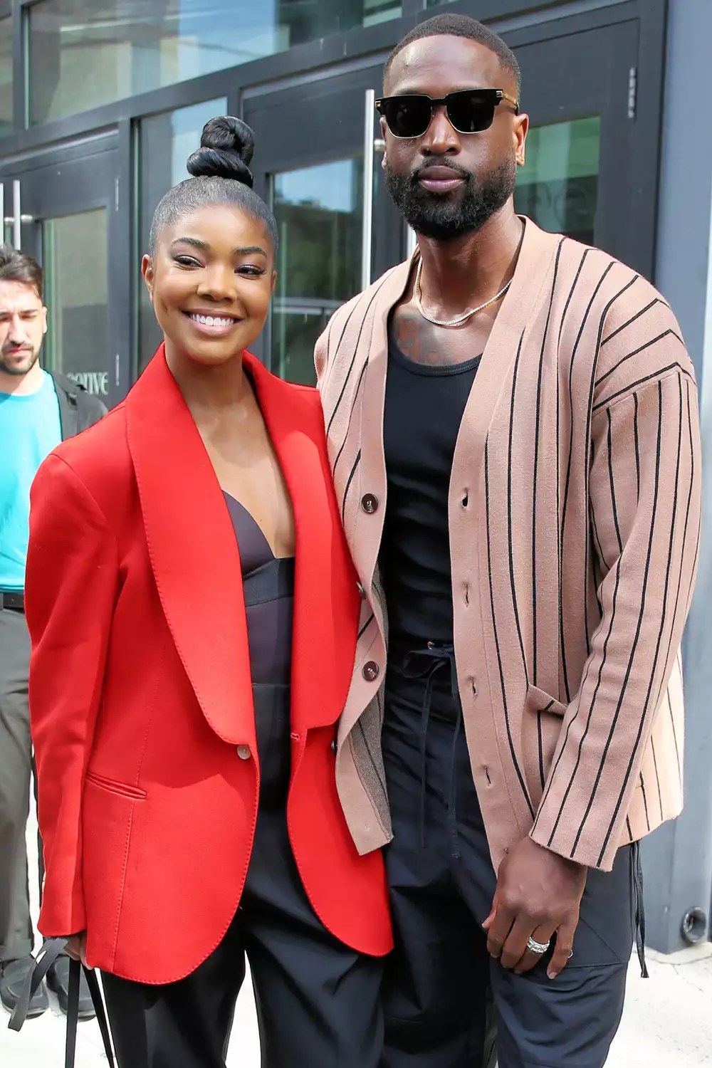 Gabrielle Union and Dwyane Wade leaves Fast Company Innovation Festival in New York City
