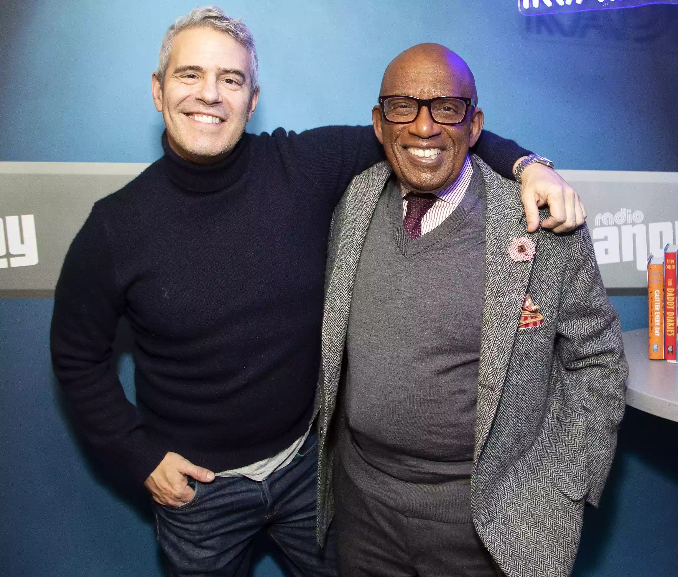 Andy Cohen Al Roker new york 02 14 24