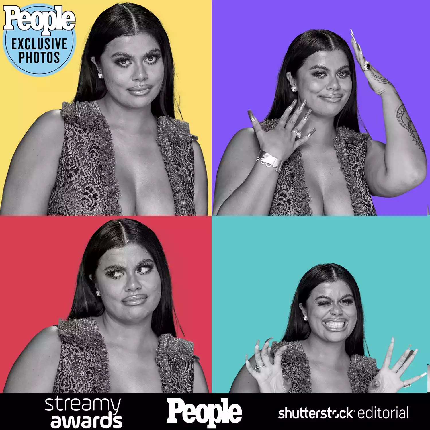drew afualo Streamy Awards photo booth.