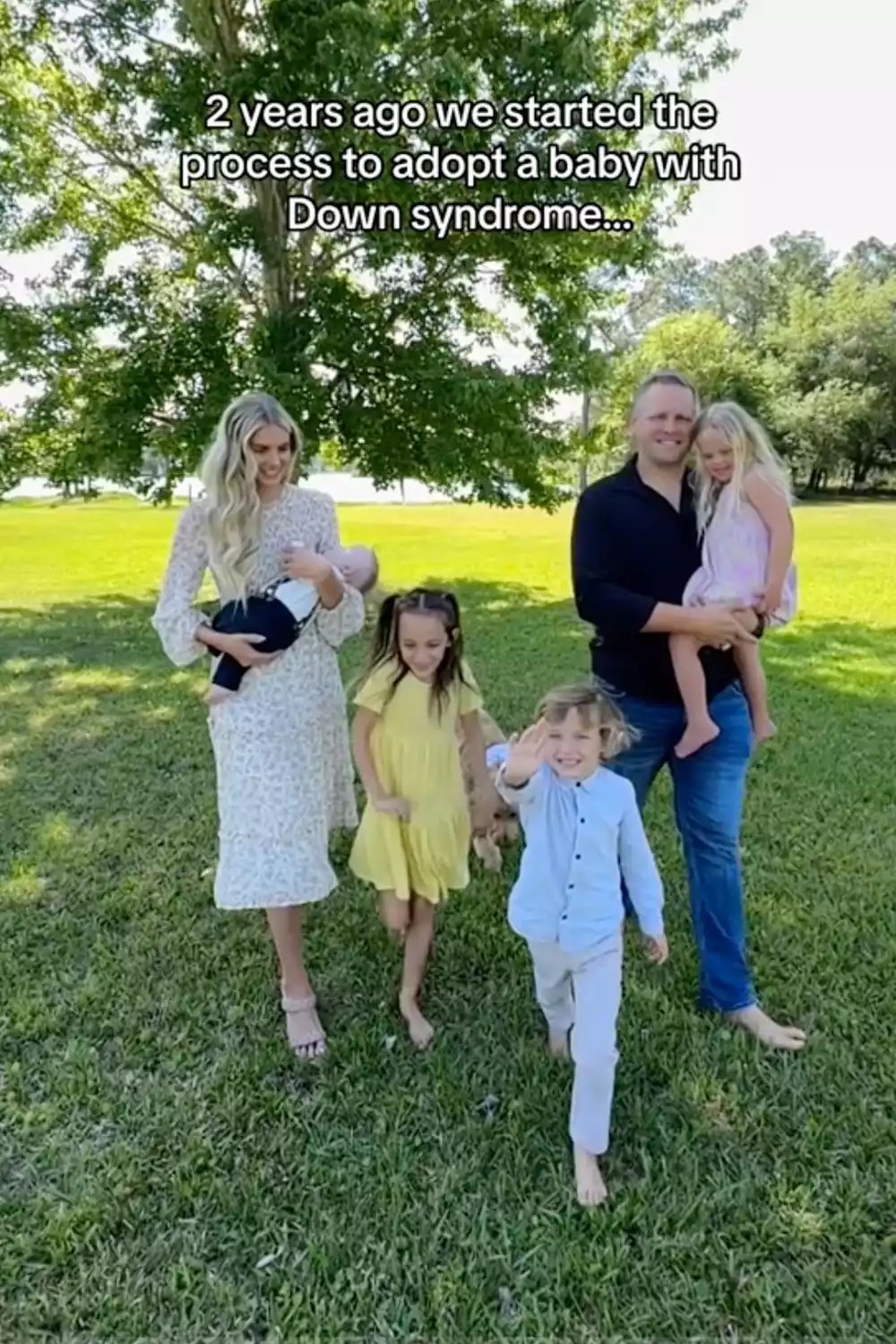 Kirstin Czernek, Family welcomes kids with down syndrome naturally and via adoption