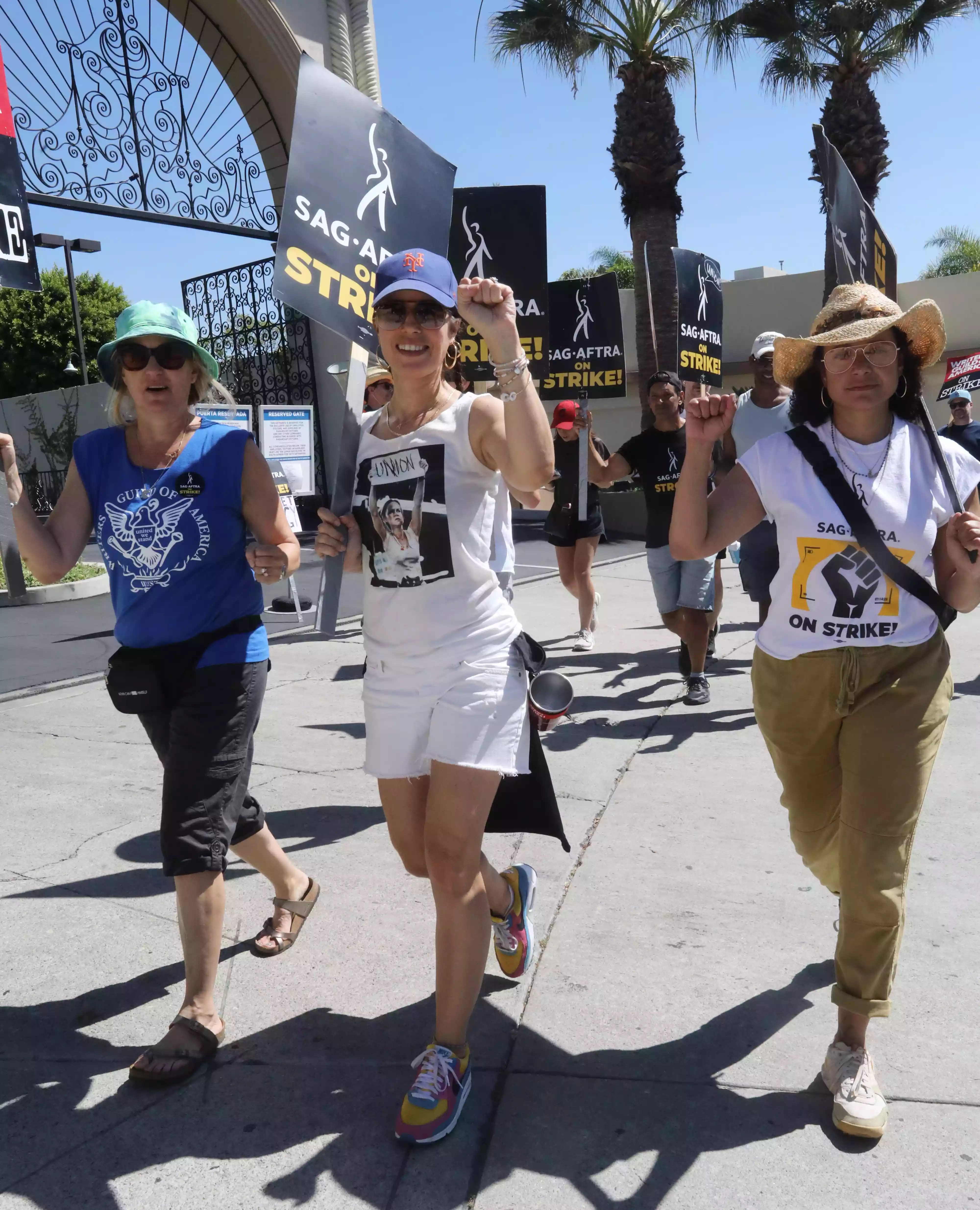 Katherine Heigl picket line strike 08 28 23