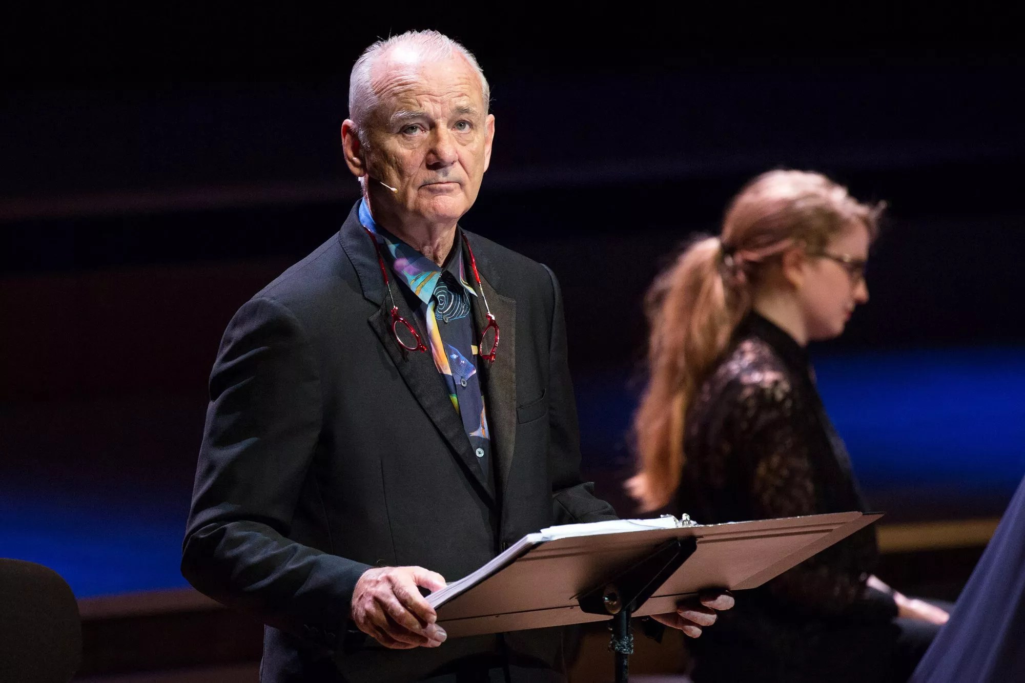 Bill Murray performing live in London