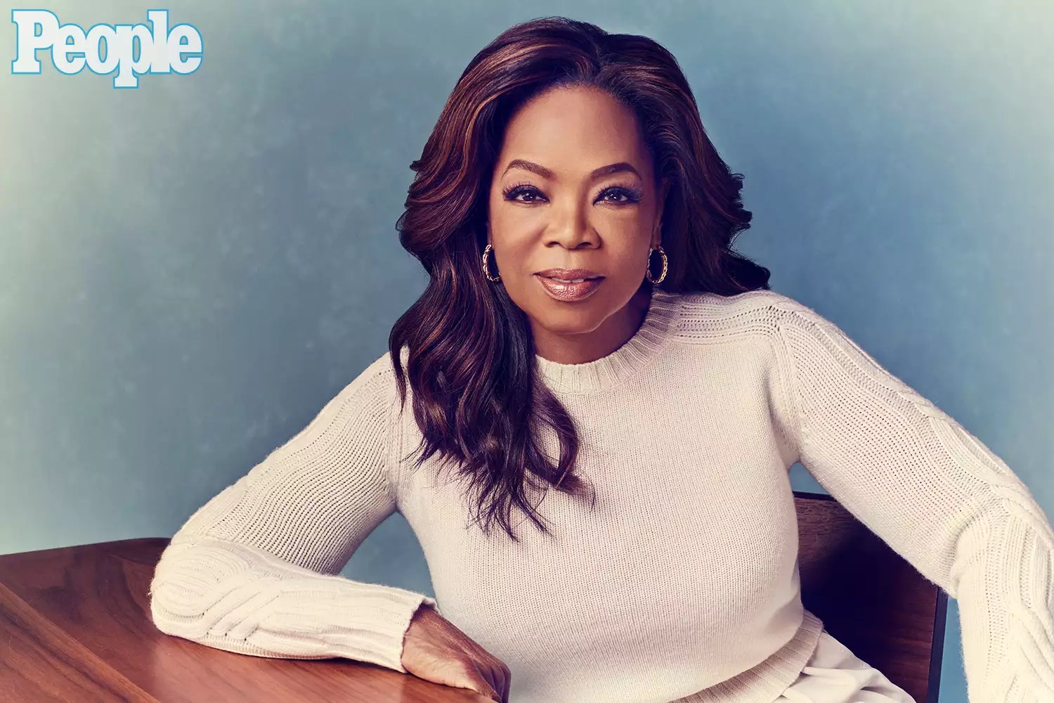 Oprah Winfrey photographed at Smashbox Studios in Culver City, CA on December 4, 2023