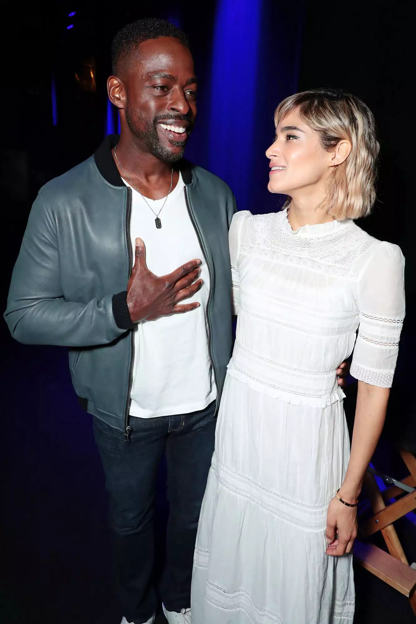 Global Road &lsquo;Hotel Artemis&rsquo; special screening and Q&amp;A hosted by Alamo Drafthouse at The Theatre at The Ace Hotel, Los Angeles, USA - 04 June 2018