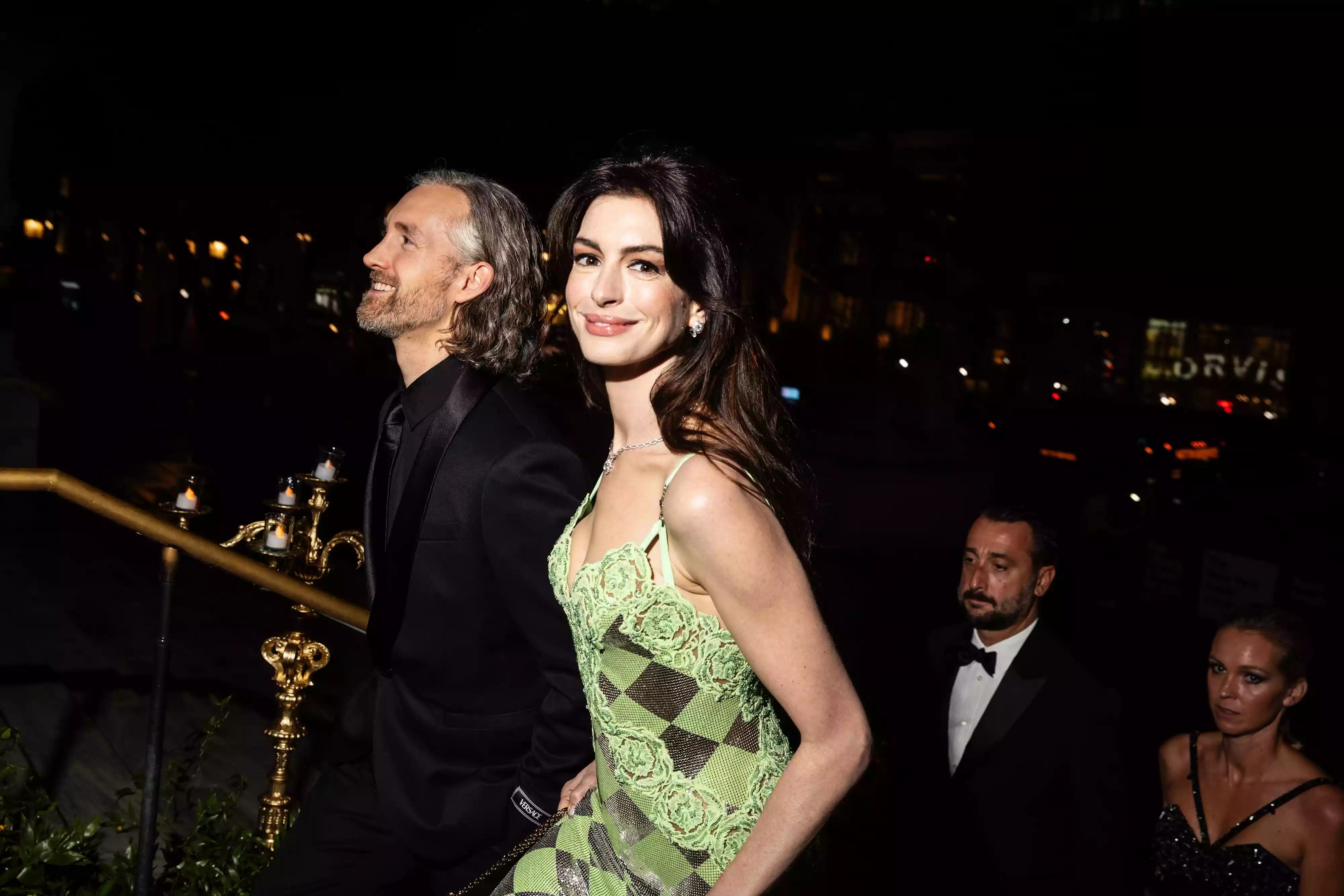 Adam Shulman and Anne Hathaway Albie Awards 09 28 23