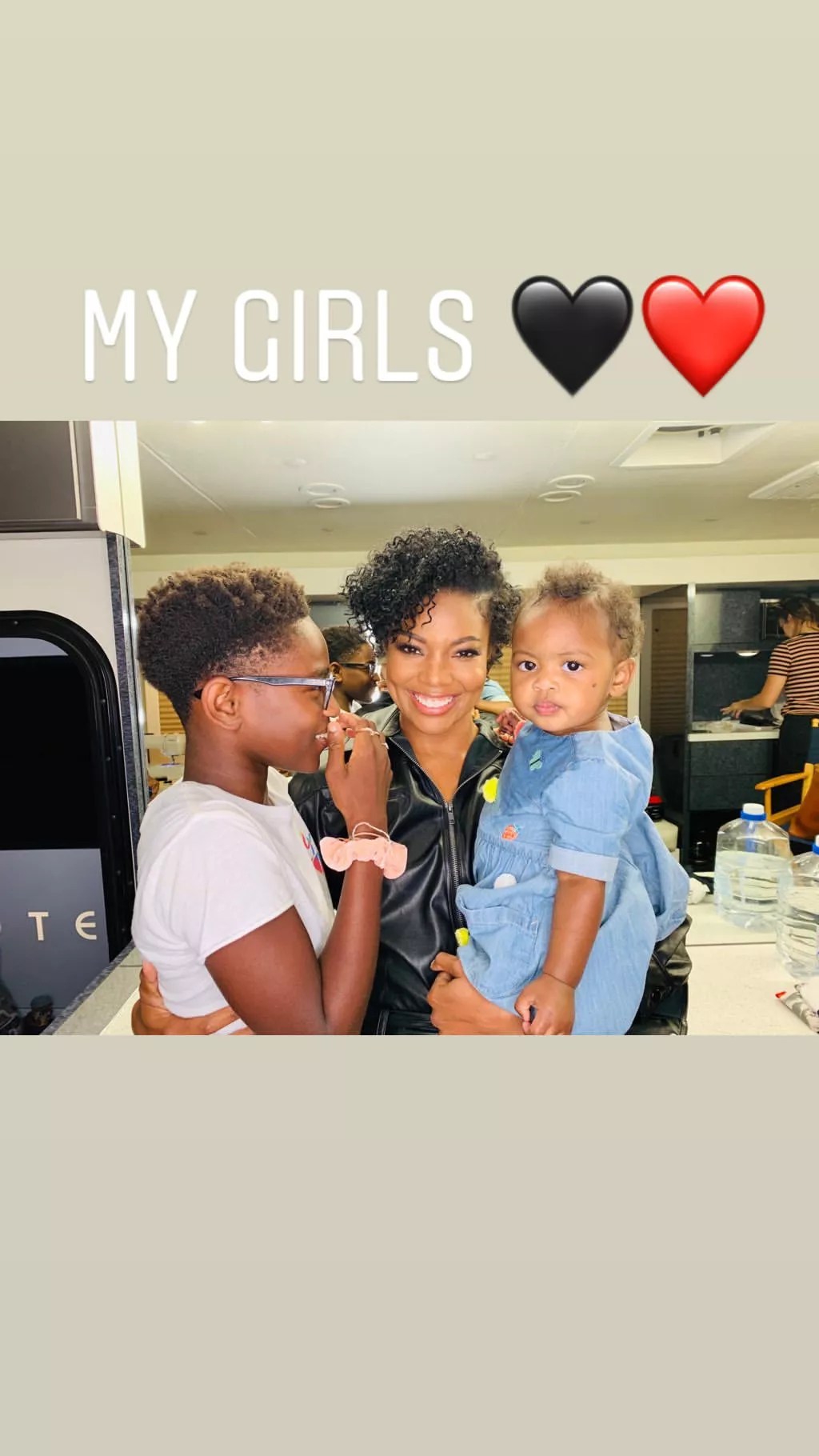 Gabrielle Union and kids