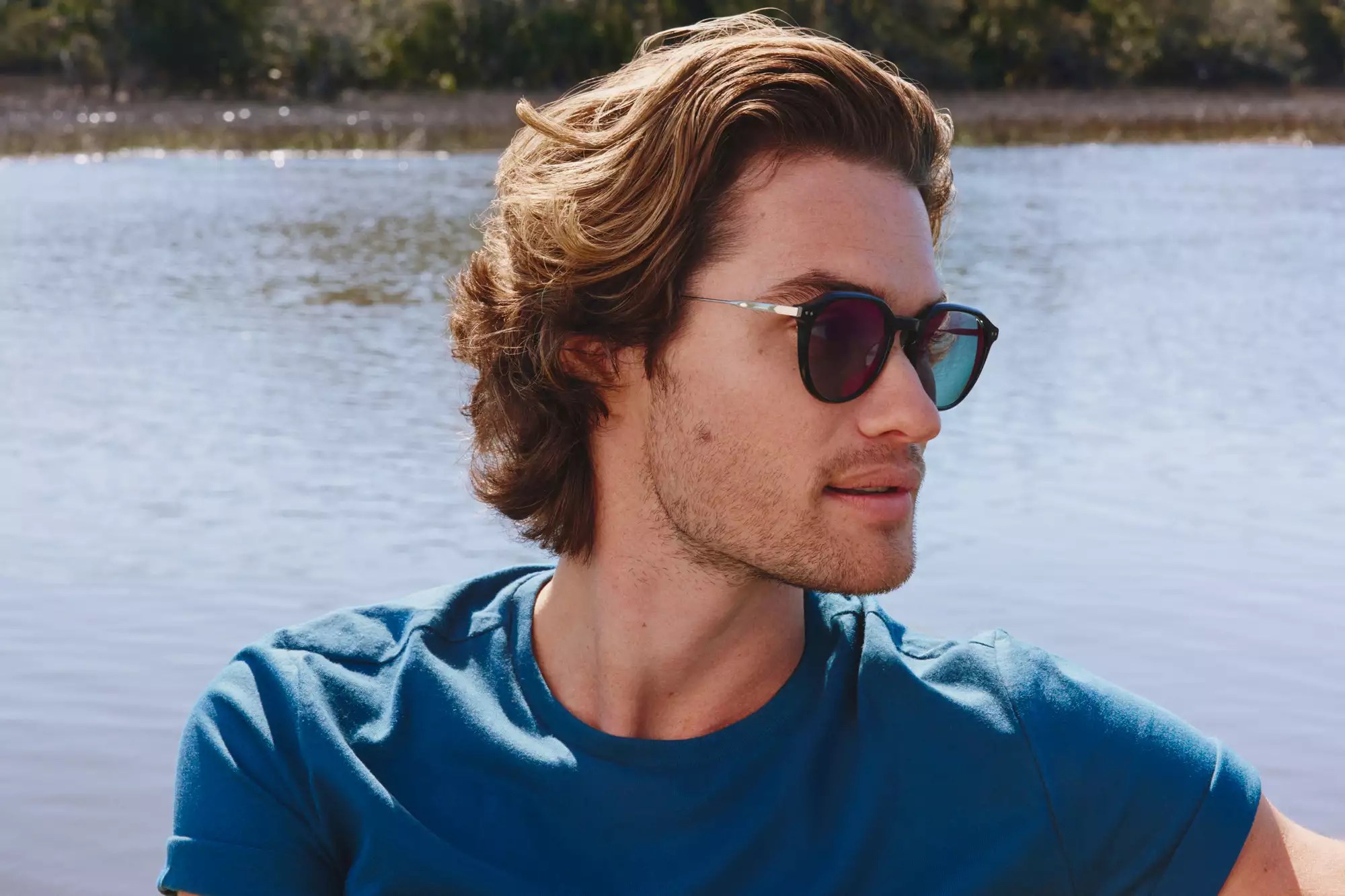 Chase Stokes campaign from Zenni Optical