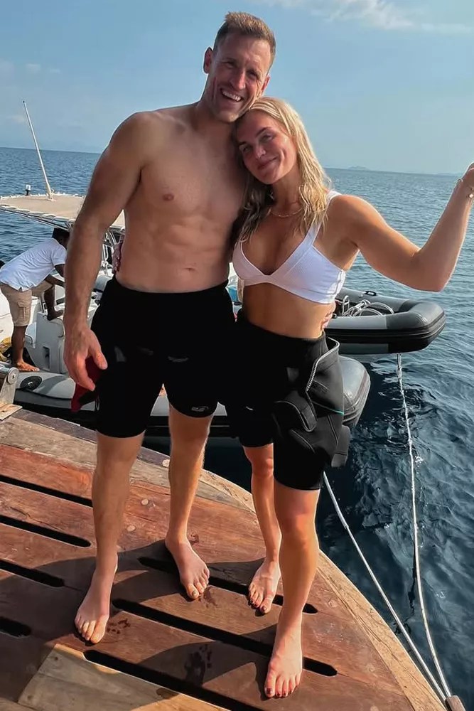 Katrin Tanja and Brooks Laich