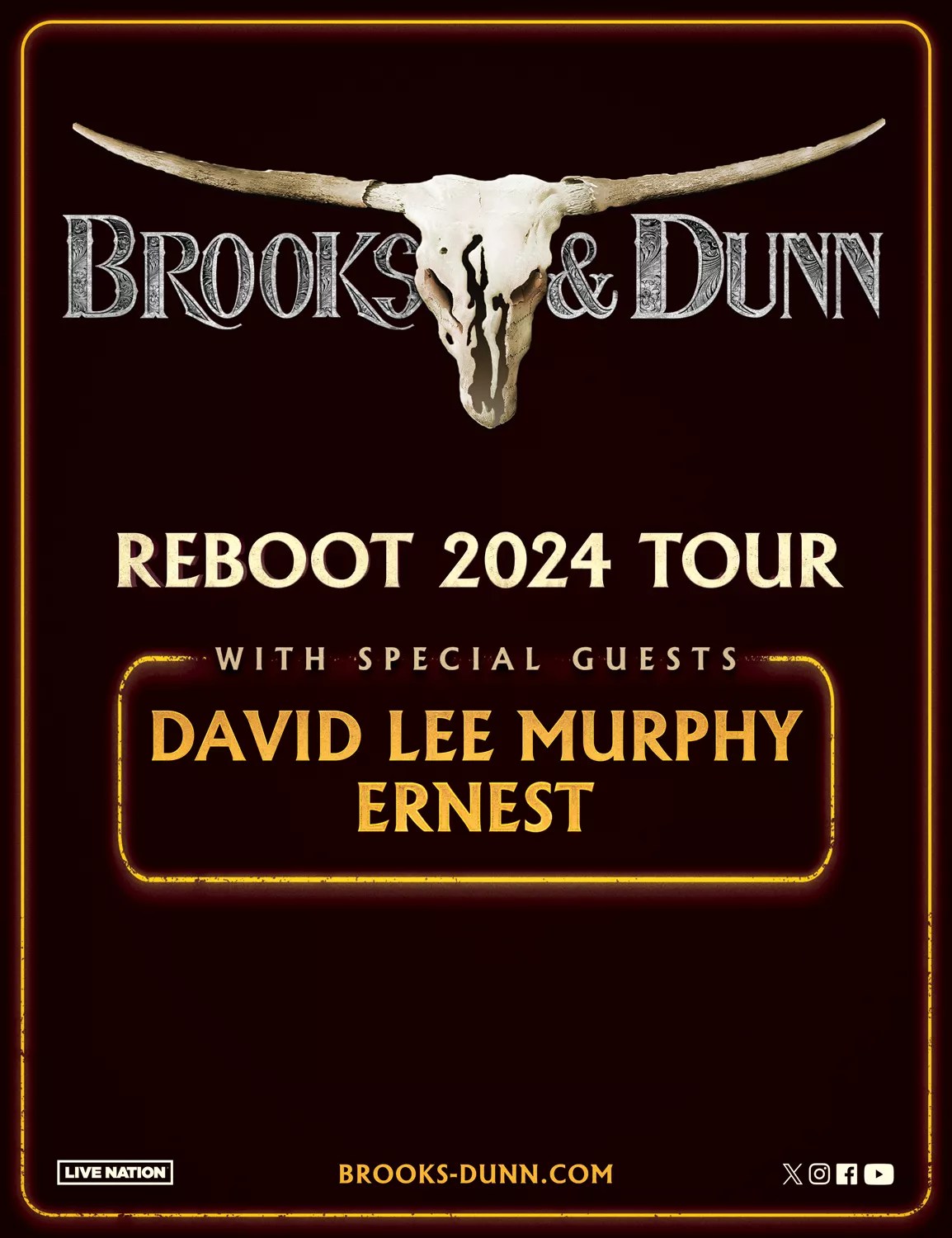 Brooks &amp; Dunn Announce Massive Reboot 2024 North American Tour