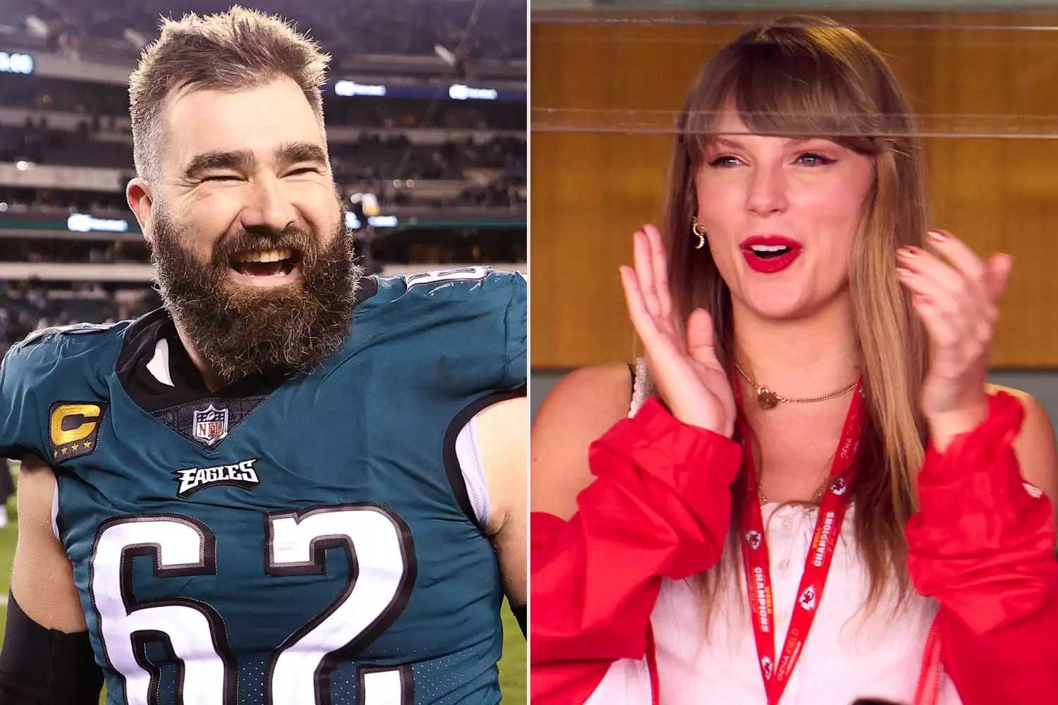 Jason Kelce Shares Video of Taylor Swift Fan Calling Romance with Travis a âBetrayalâ for Eagles: âPREACH'