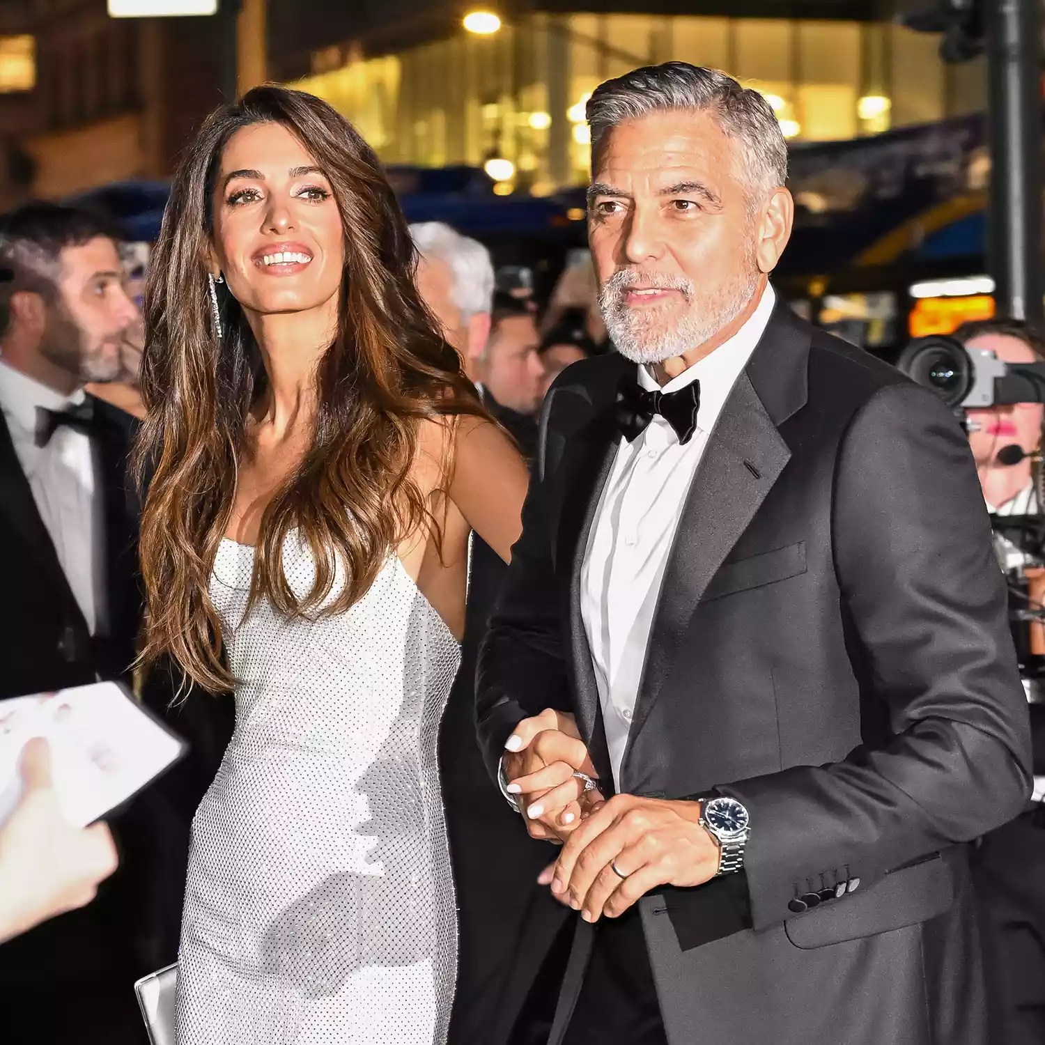 George Amal Clooney Albie Awards 09 28 23