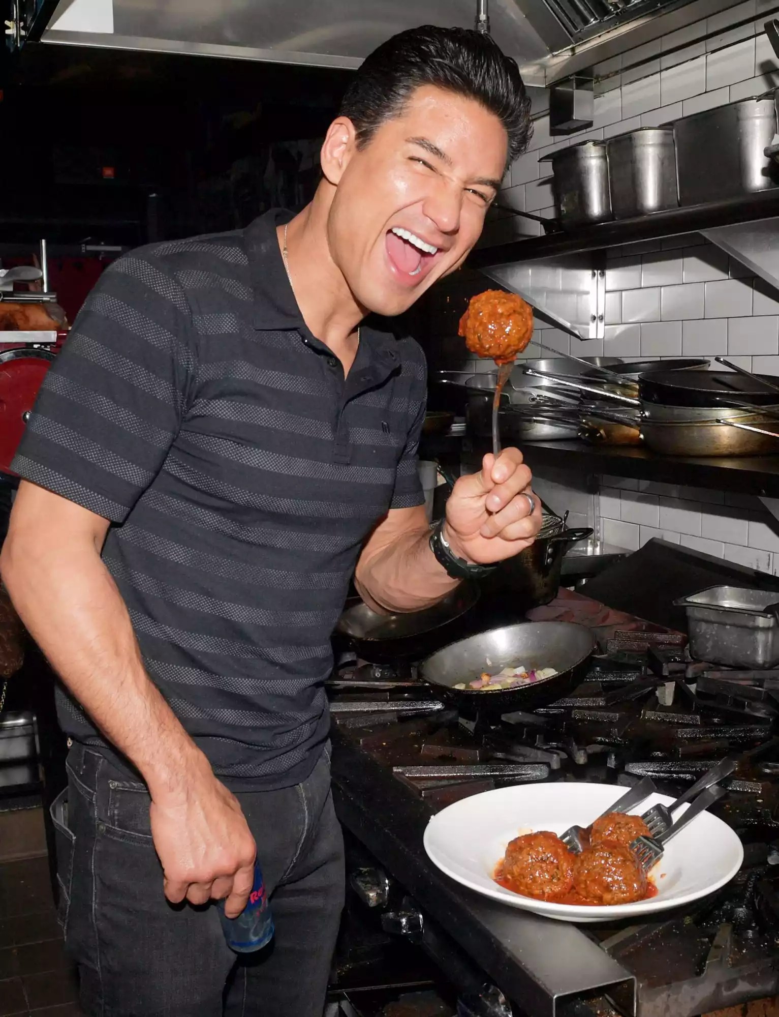 Mario Lopez Celebrities at Cafe Martorano, Fort Lauderdale, Florida, USA - 15 May 2021