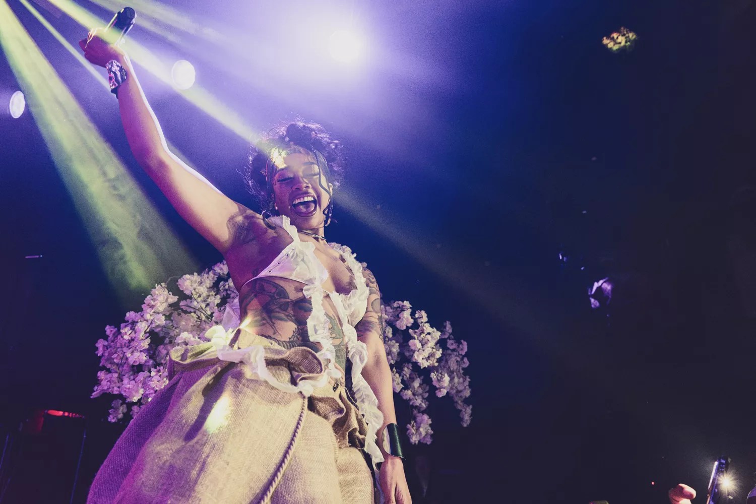 TiaCorine performs at Racket NYC on March 8 as part of her ongoing Almost There Tour. During the show,