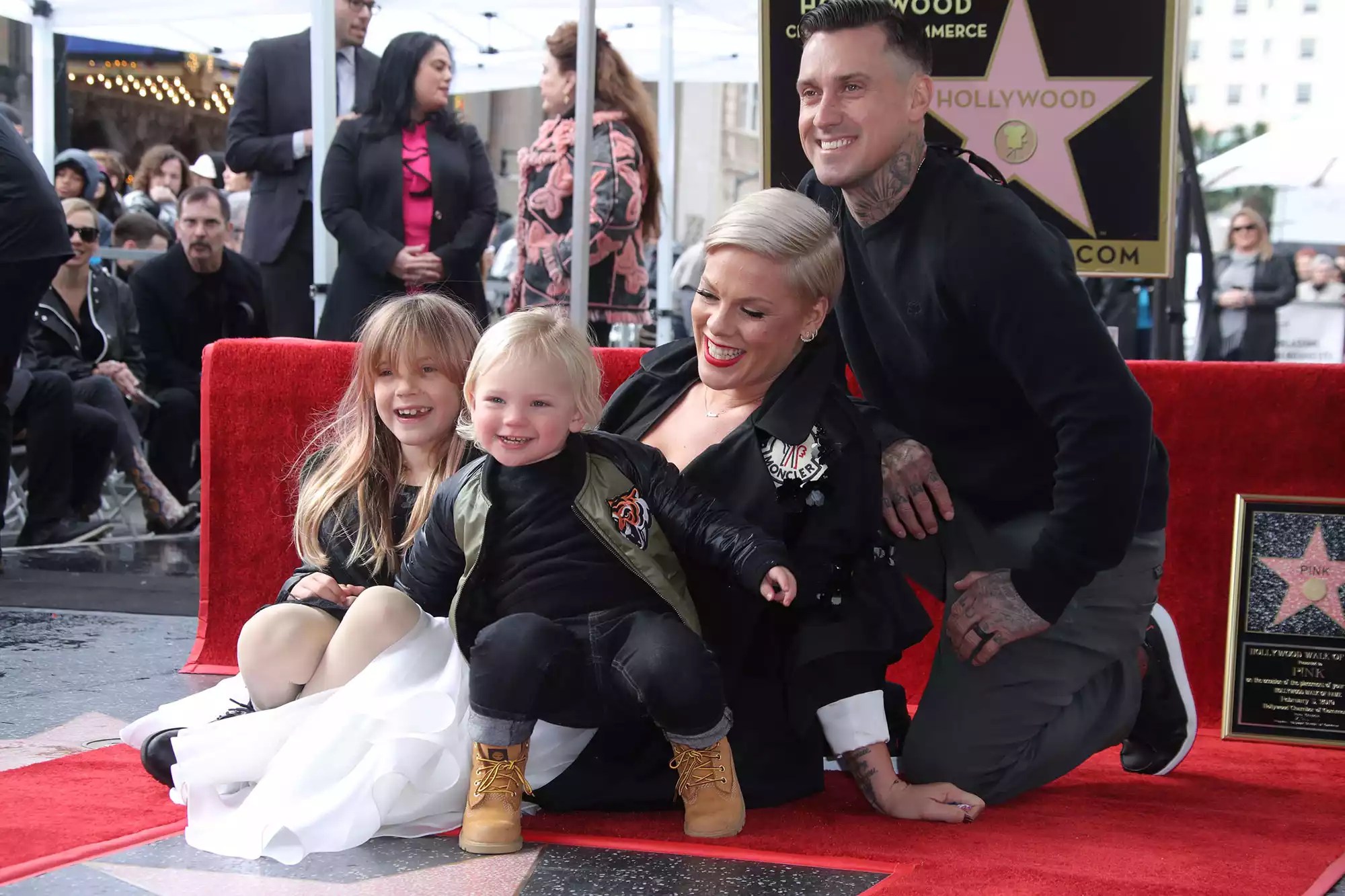Pink honored with a star on the Hollywood Walk of Fame, Los Angeles, USA - 05 Feb 2019