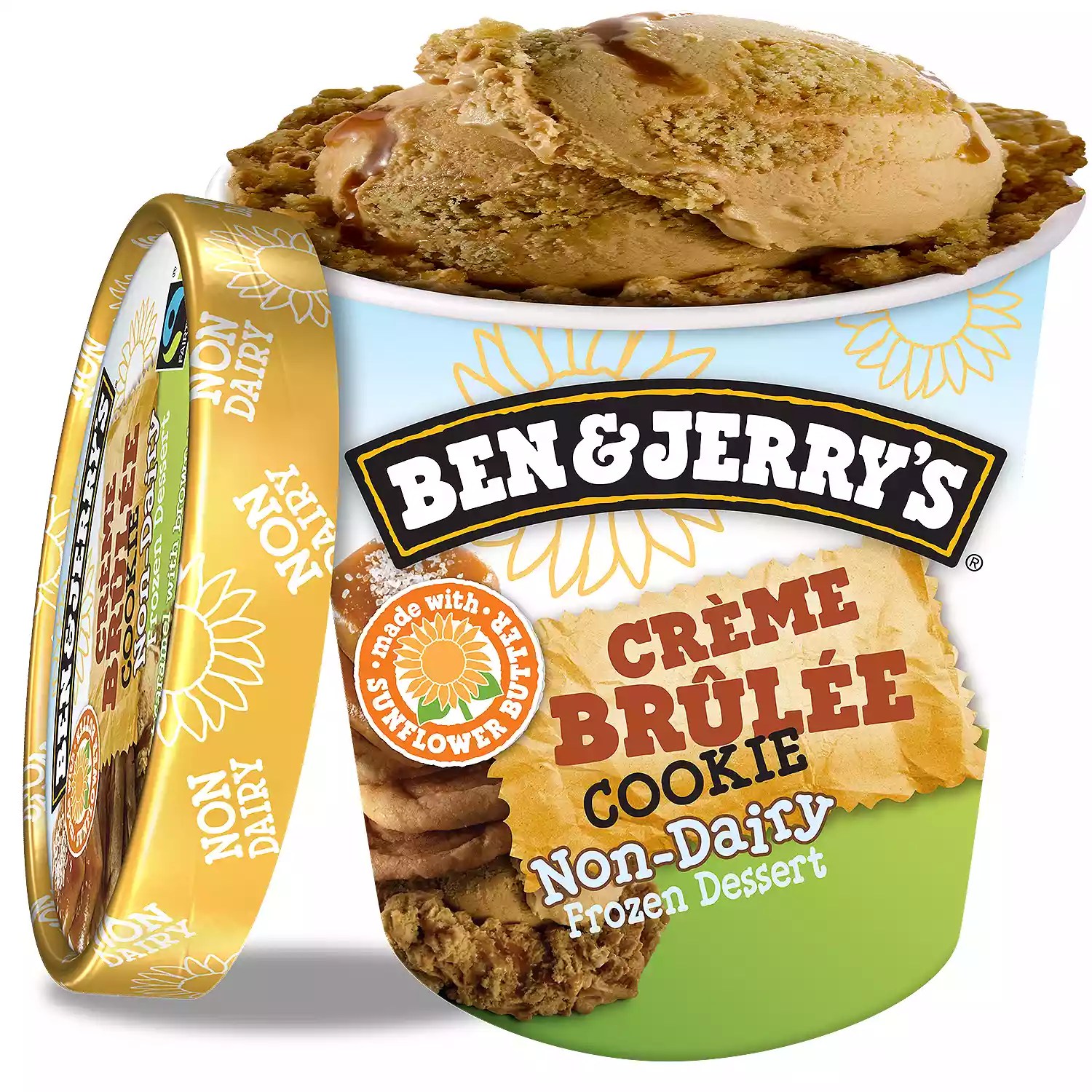 Creme Brulee Ben &amp; Jerrys sun butter