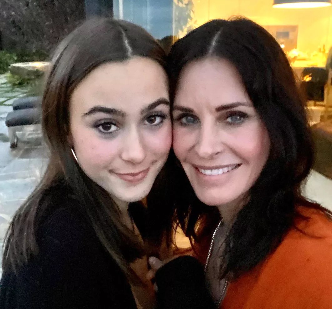 Courteney Cox and Coco Arquette