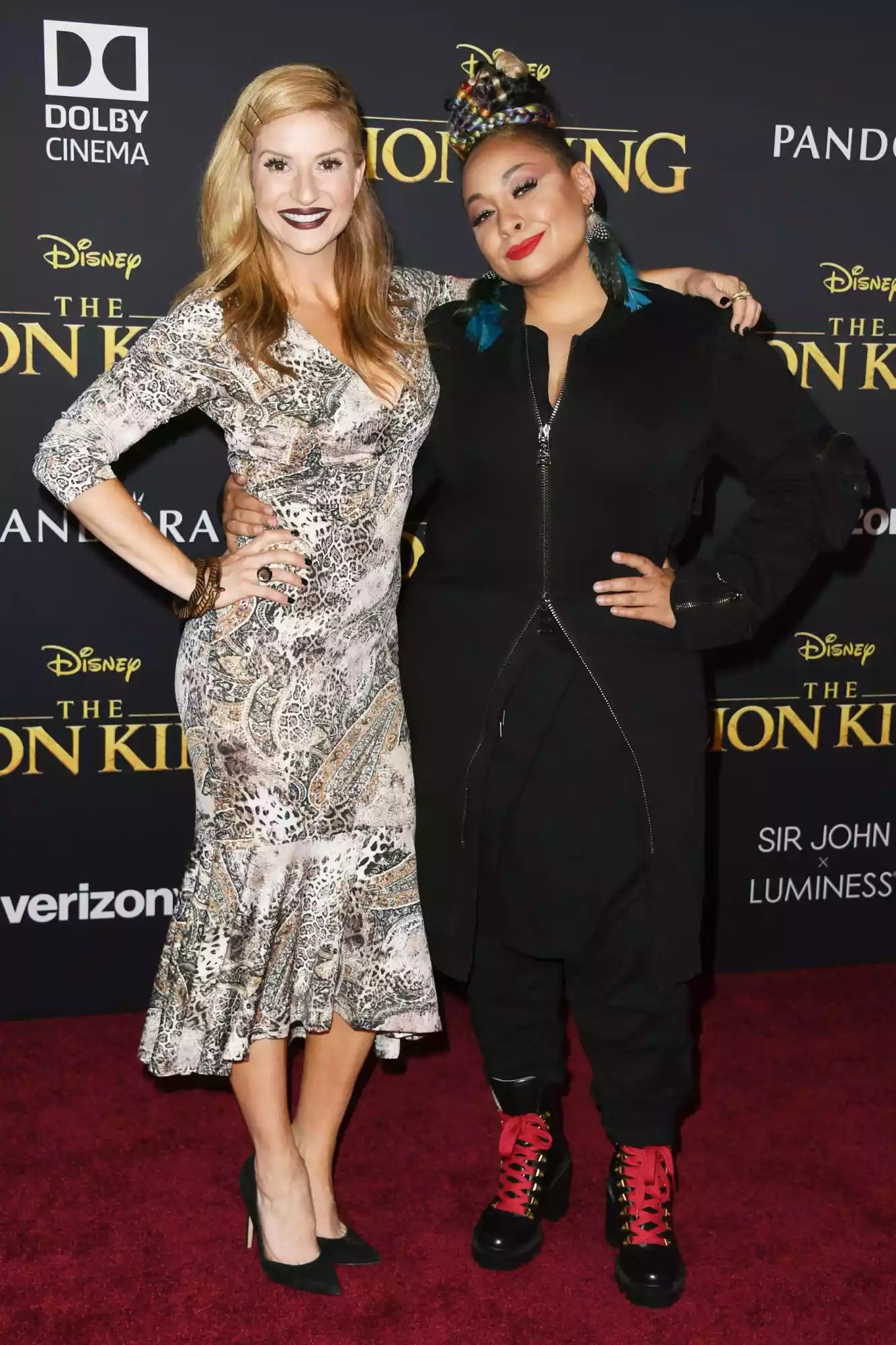 Anneliese van der Pol and Raven-Symone