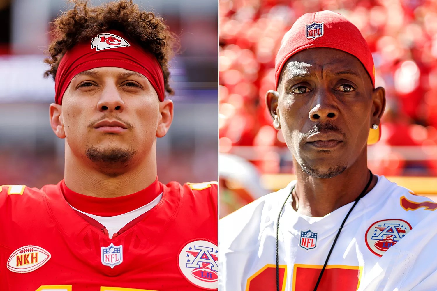 Patrick Mahomes and Patrick Mahomes Sr.