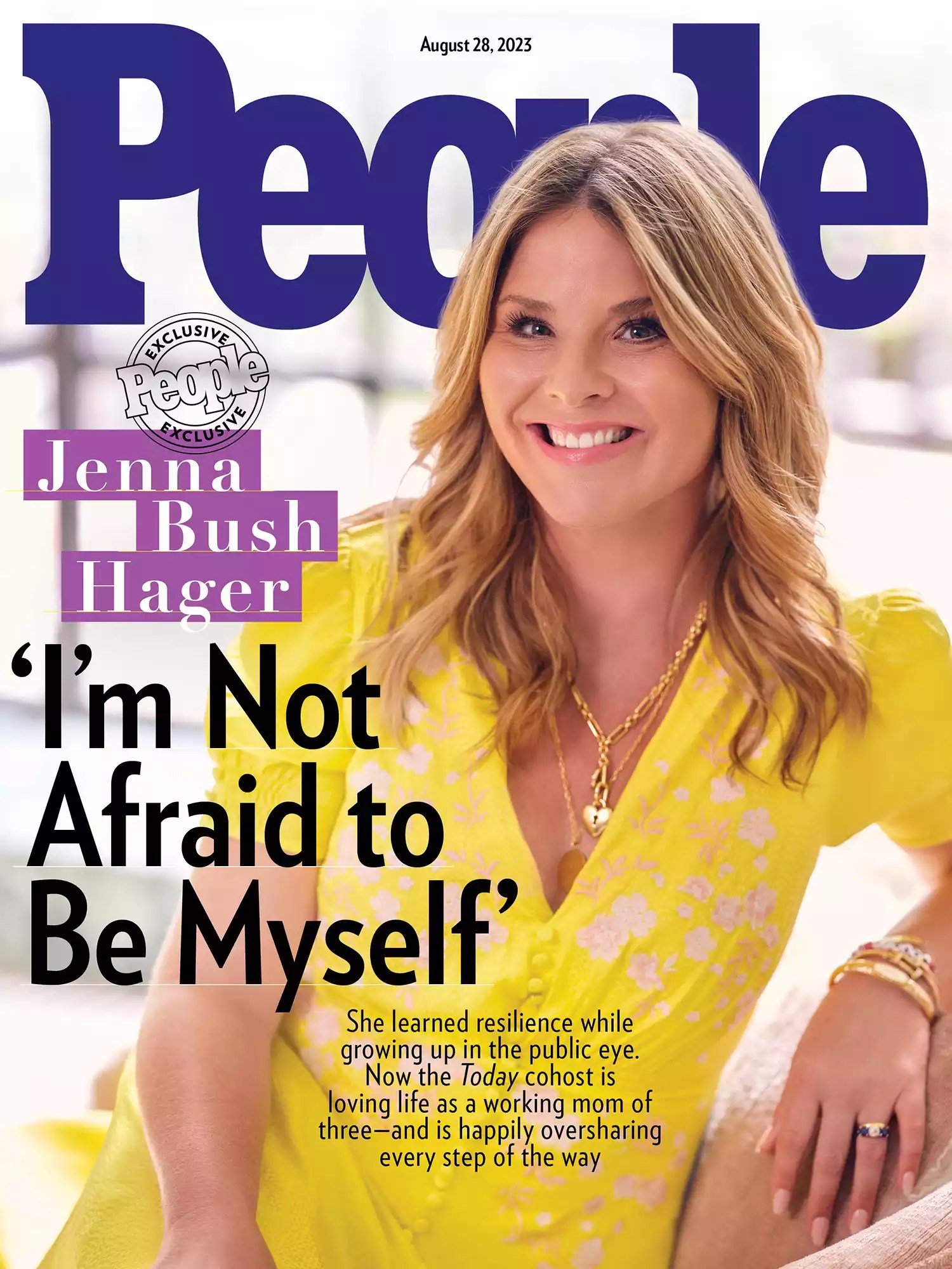 Jenna Bush Hager PEOPLE COVER