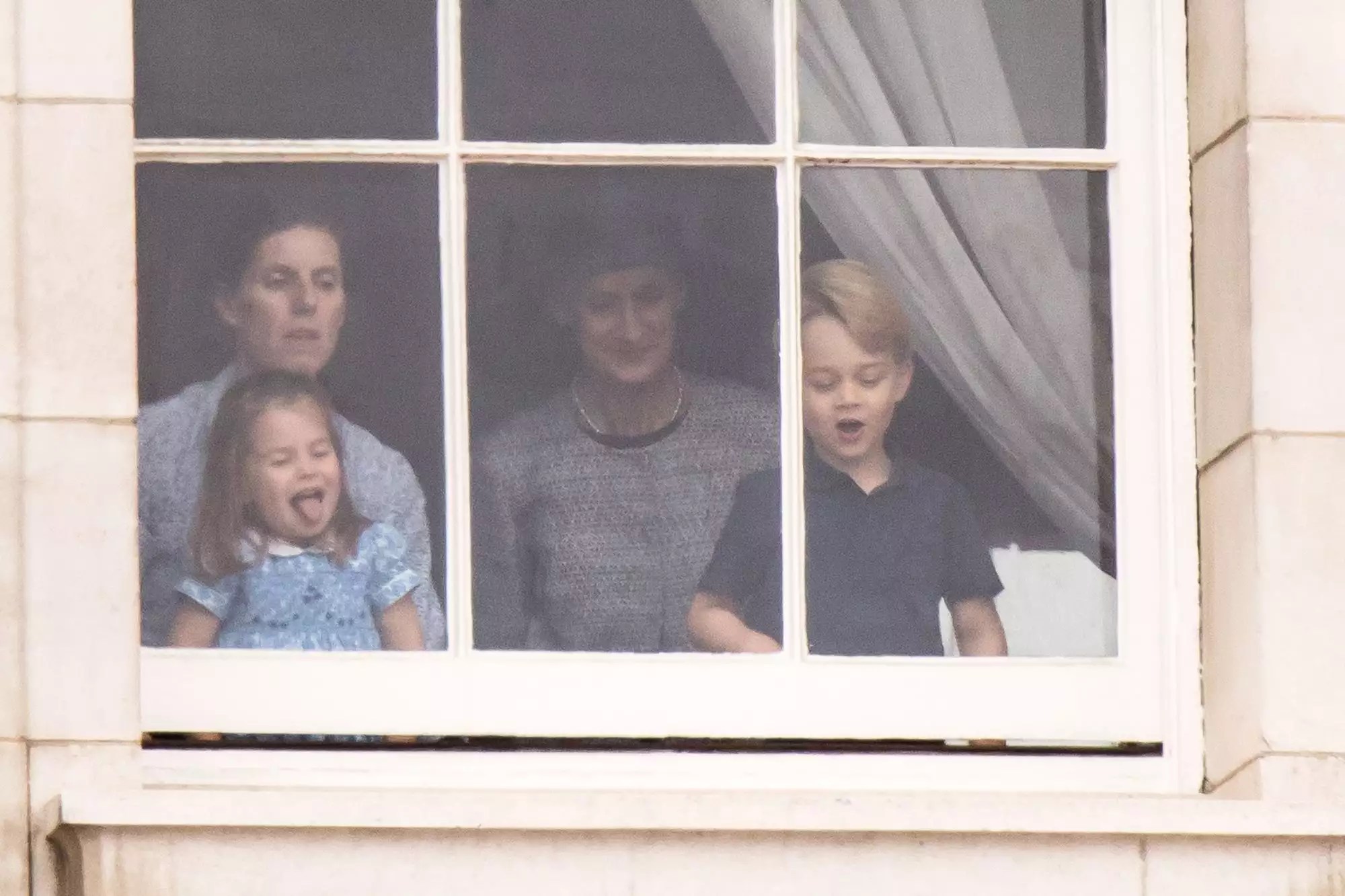 Prince George And Princess Charlotte Spotted