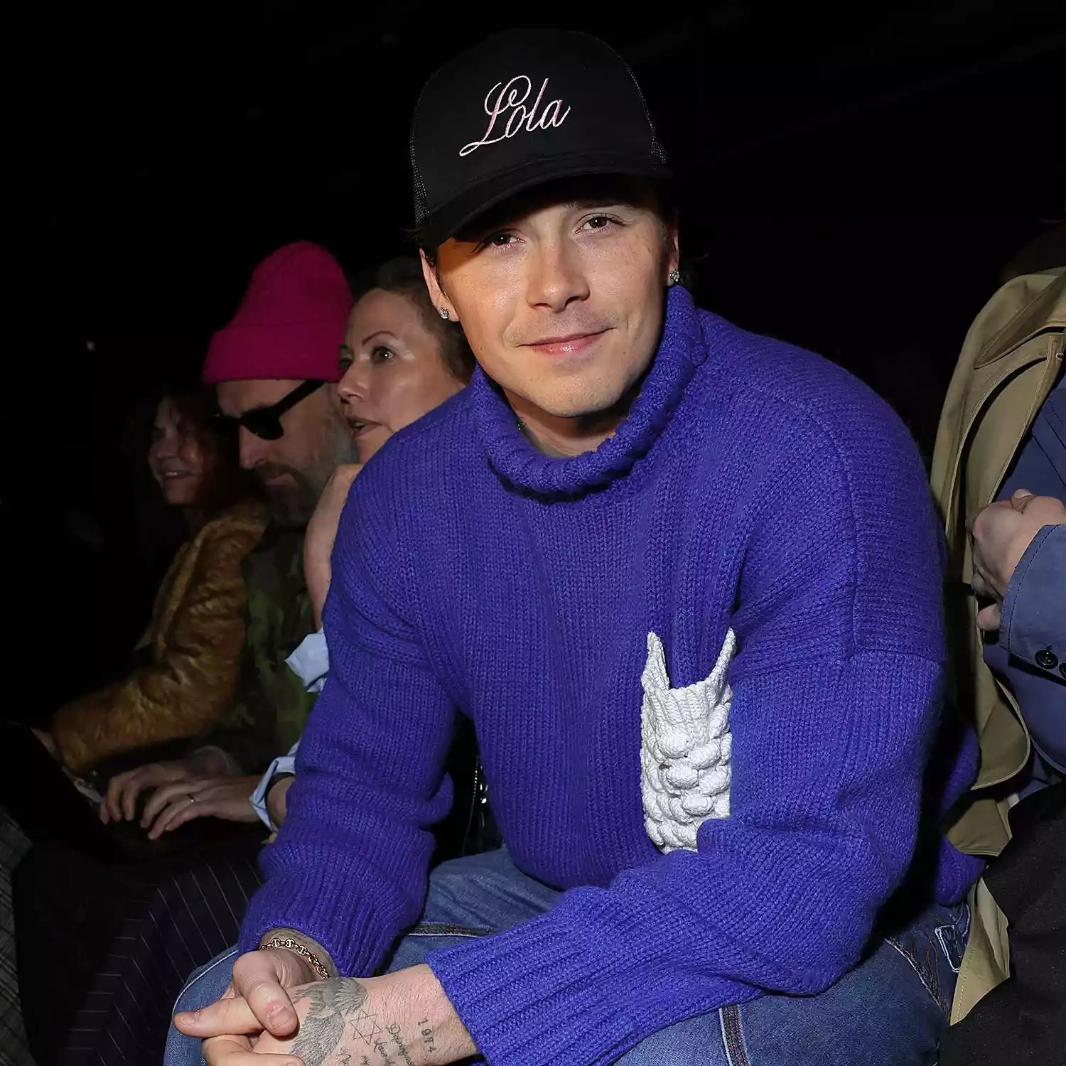 Brooklyn Beckham Milan fashion week 01 14 24