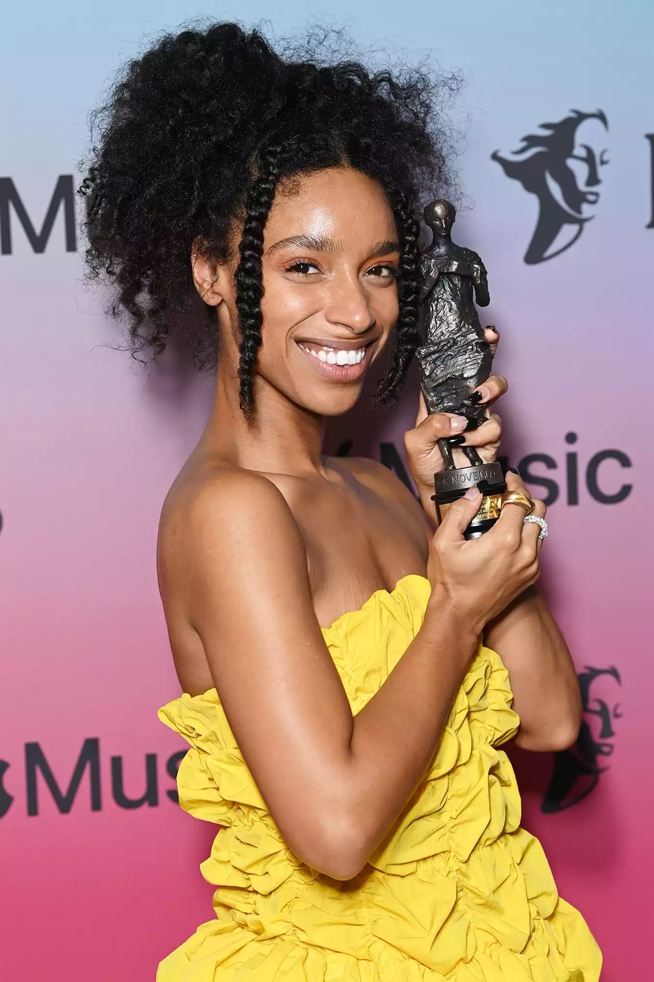 Lianne La Havas - Best Album (with Matt Hales) The Ivor Novello Awards, Press Room, London, UK - 21 Sep 2021