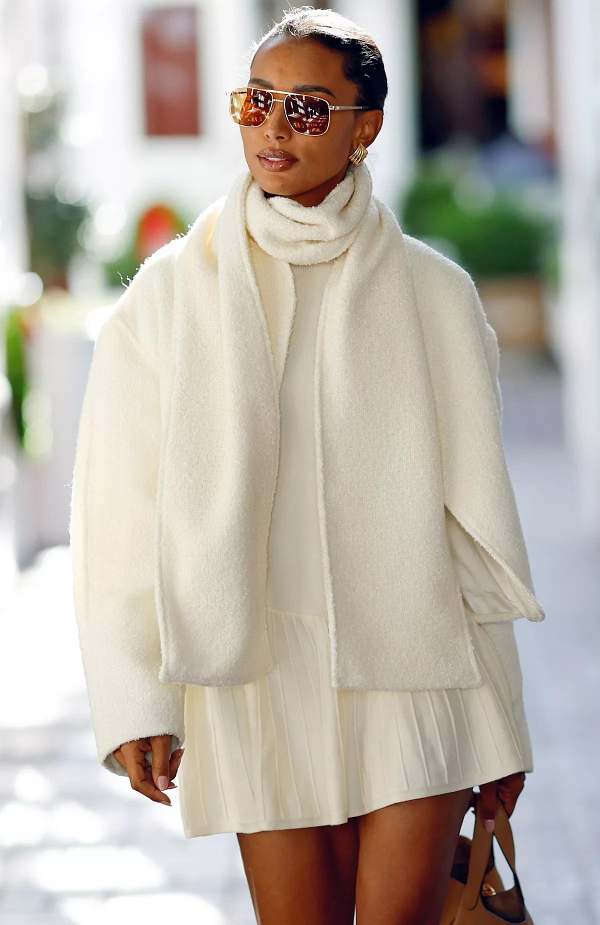 Jasmine Tookes is seen on December 18, 2024 in Los Angeles