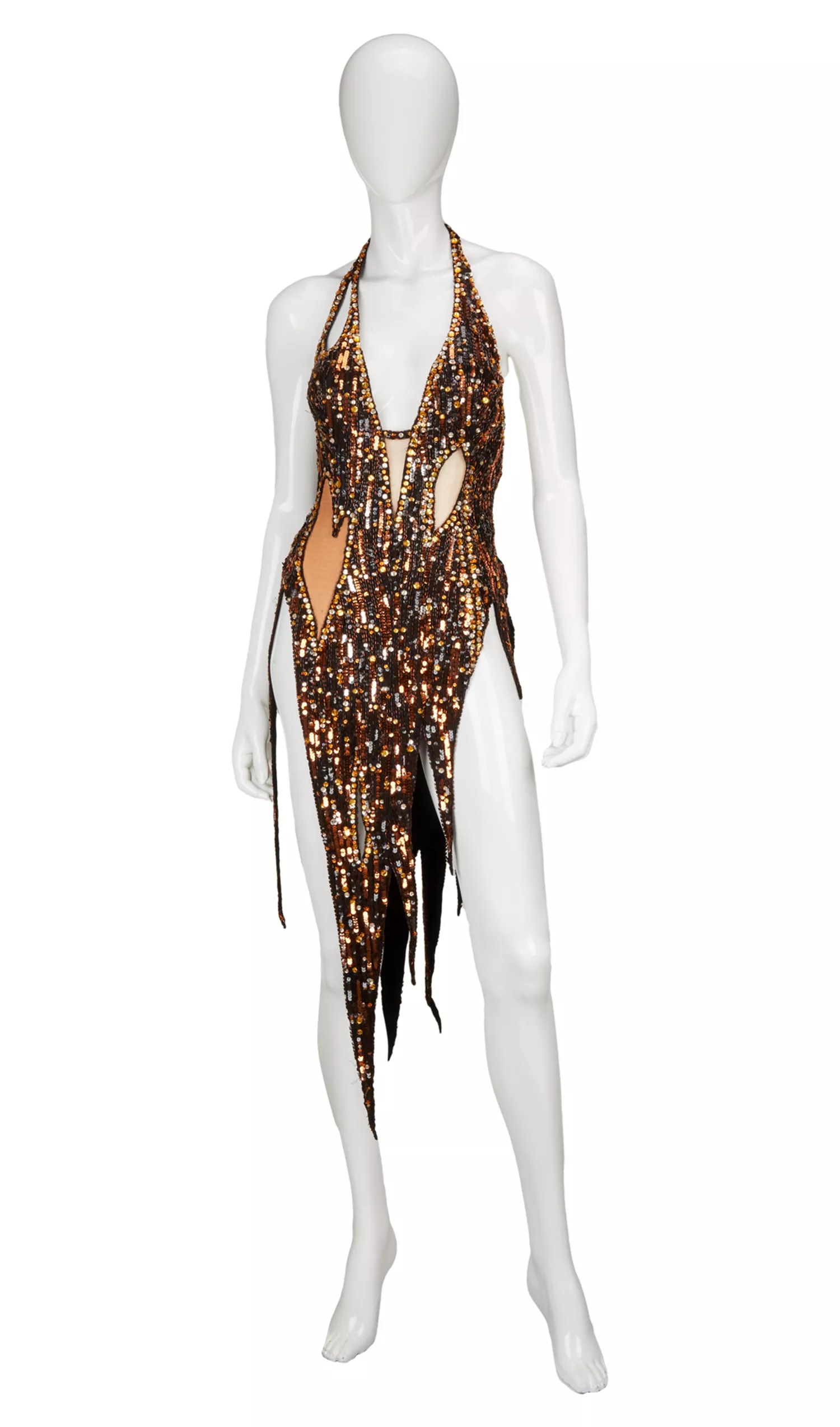 Bob Mackie dress Raquel Welch