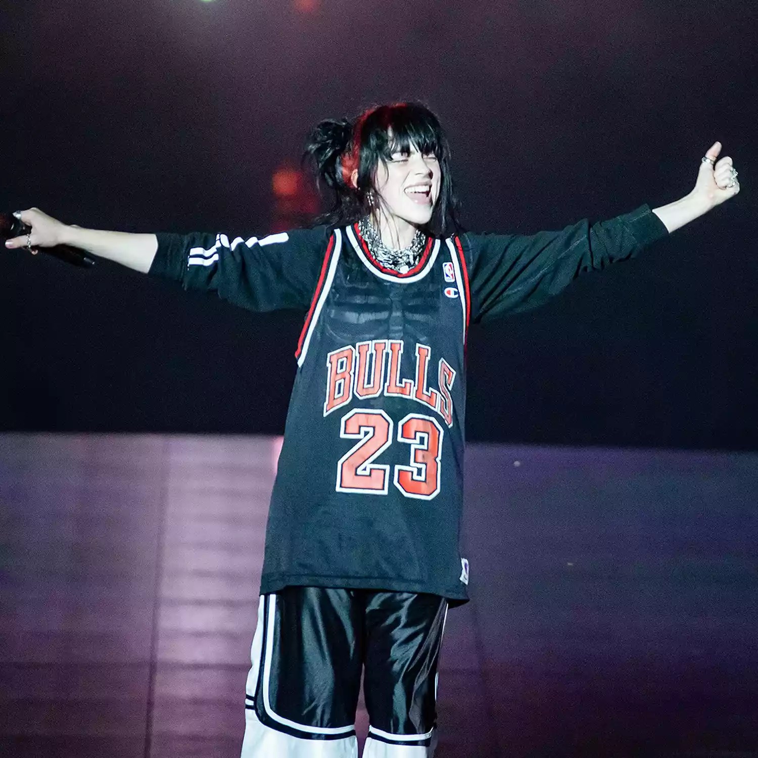 Billie Eilish performs on Day 1 of Lollapalooza in Chicago