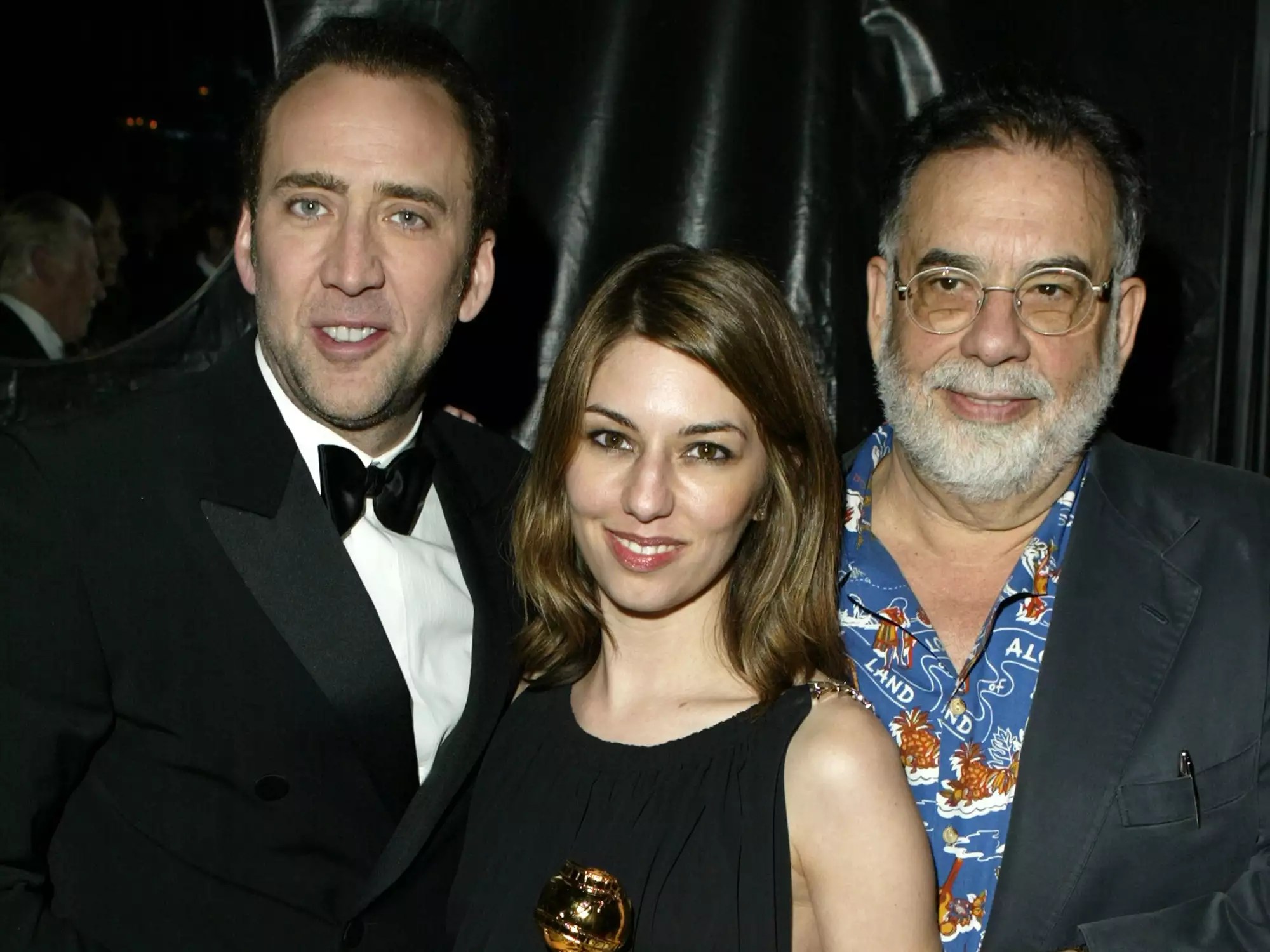 Nicolas Cage, Sofia Coppola and Francis Ford Coppola