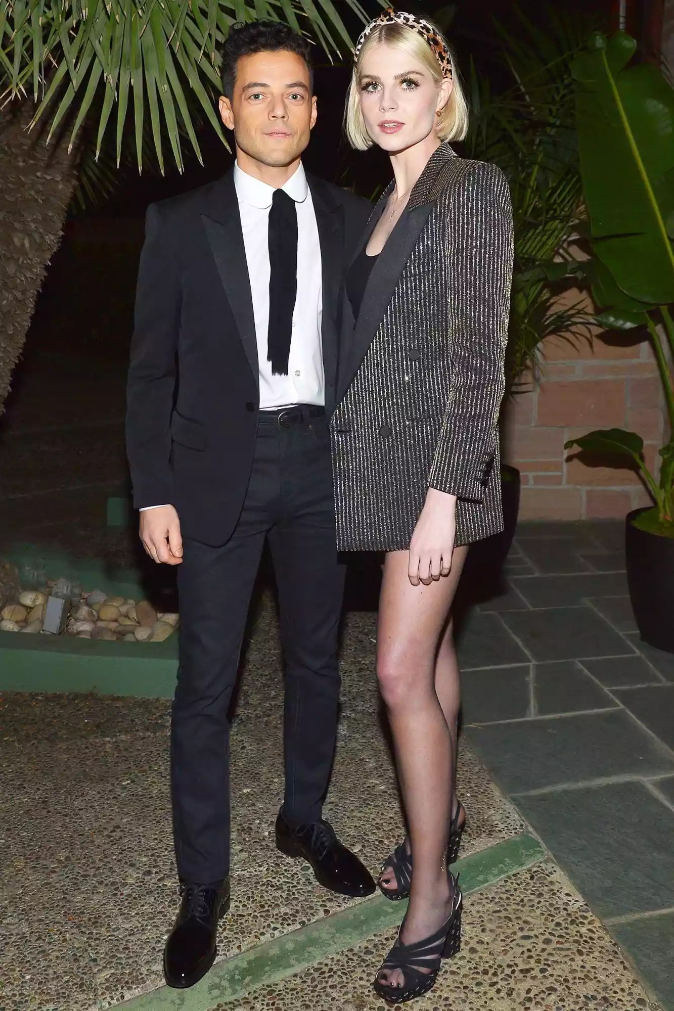 Rami Malek and Lucy Boynton