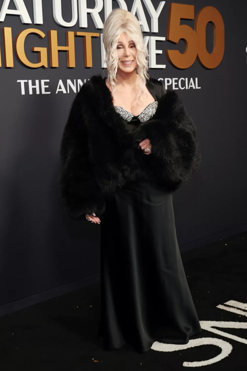 SNL50: THE RED CARPET &ndash; Pictured: Cher on Sunday, February 16, 2025