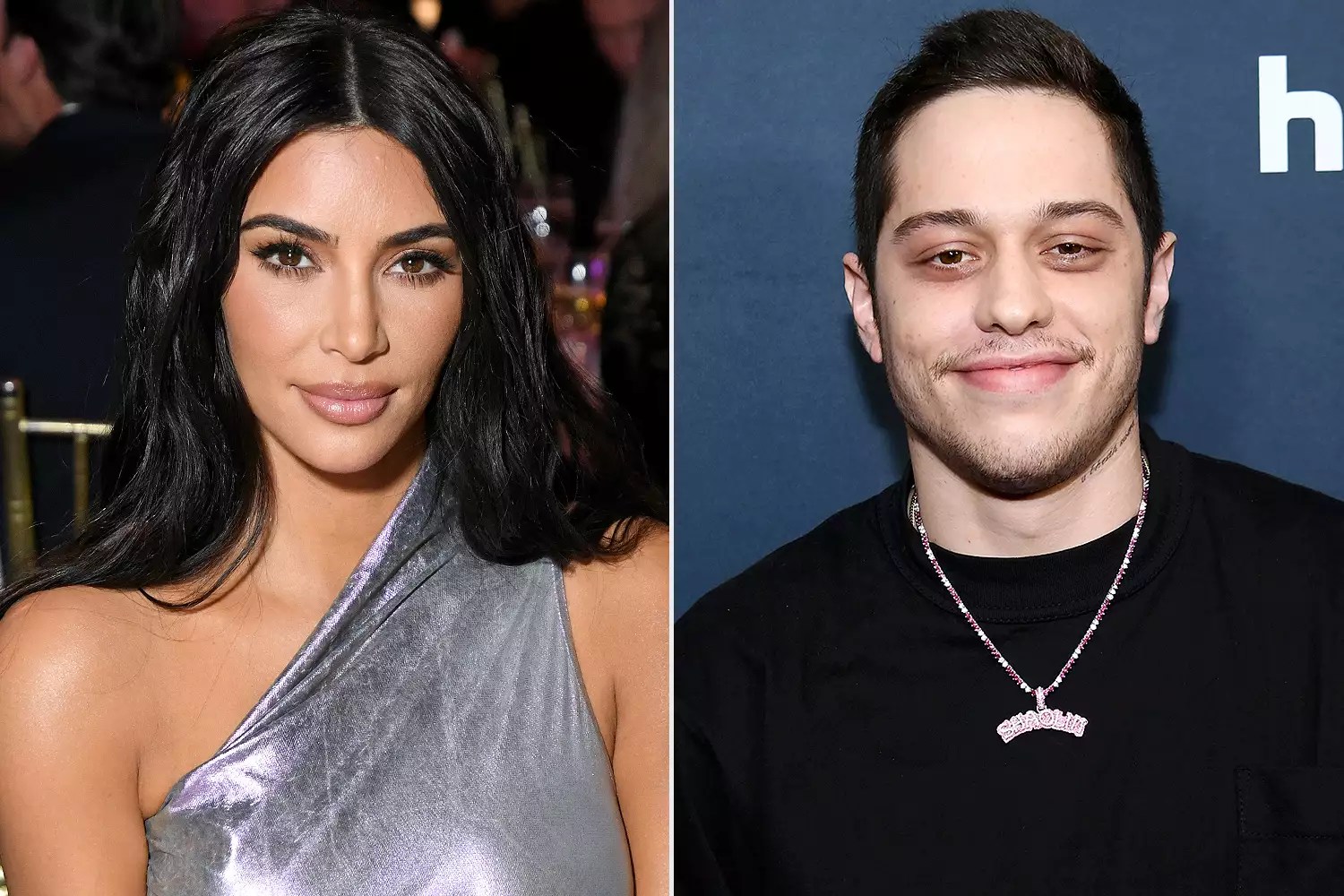 Pete Davidson and Kim Kardashian