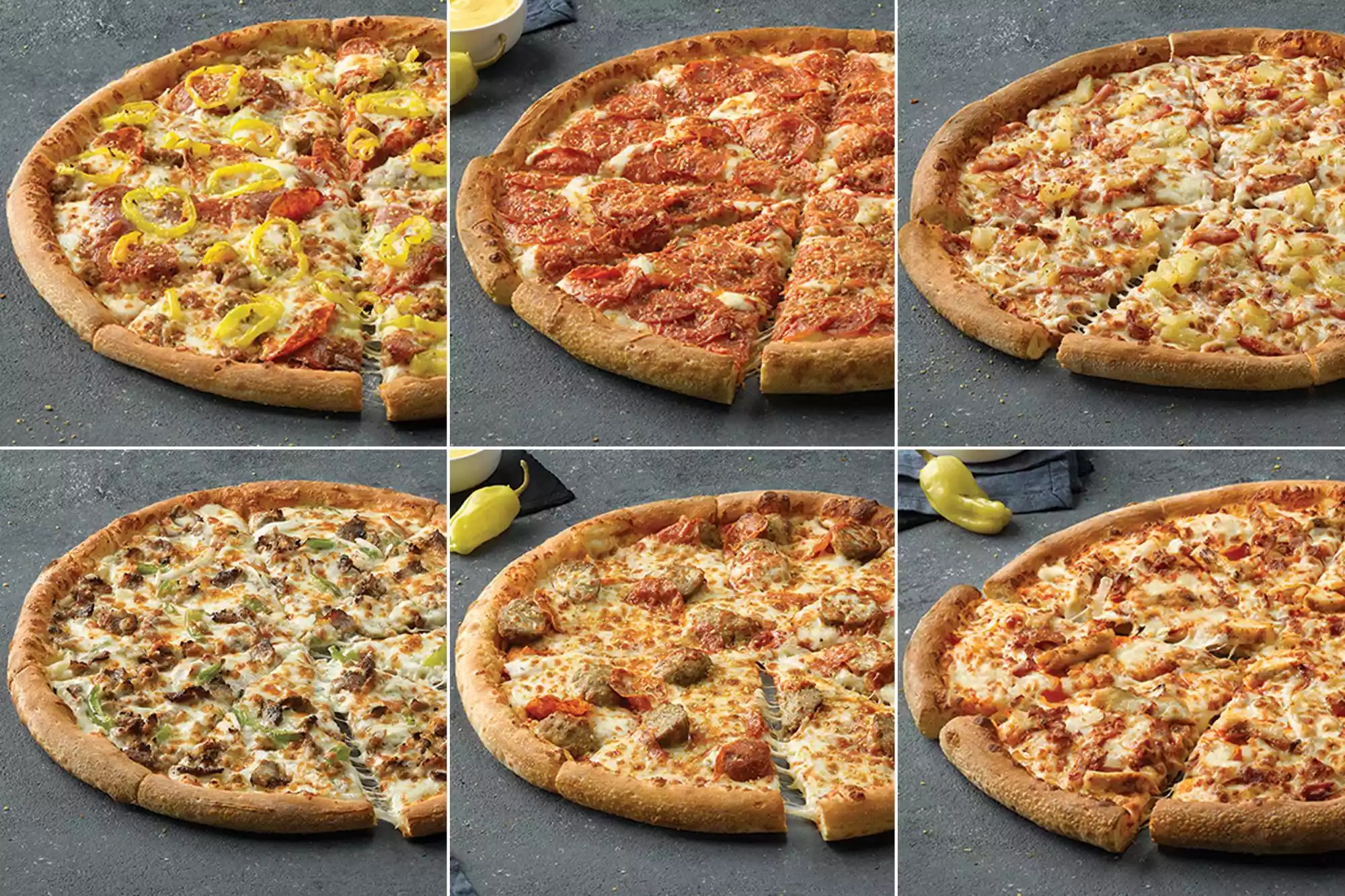 New Papa John&rsquo;s Specialty PizzasCredit: Papa John&rsquo;s